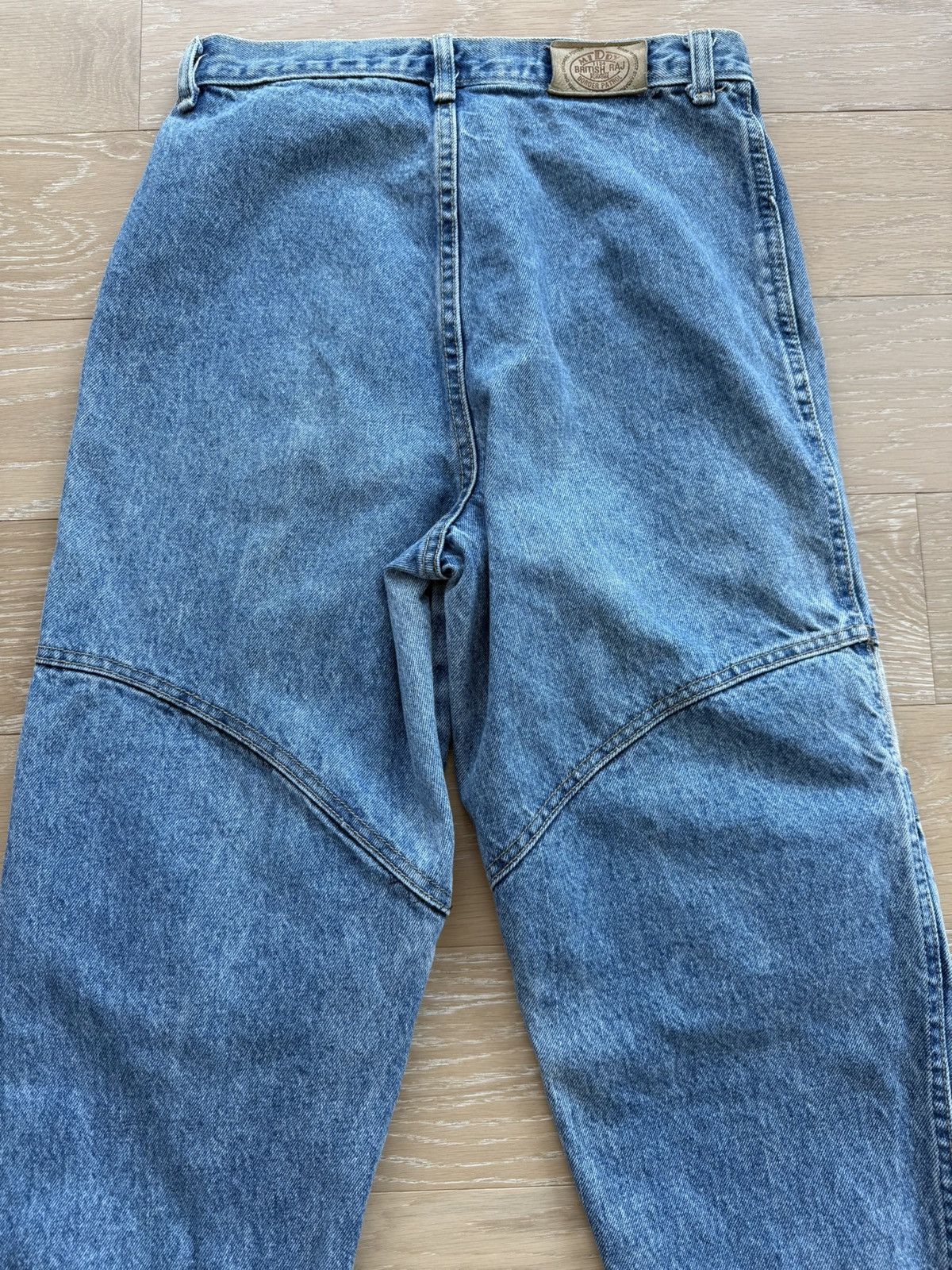Other Vintage 1980s Barrel Jeans MIDDY BRITISH RAJ Size 28" / US 6 / IT 42 - 11 Thumbnail