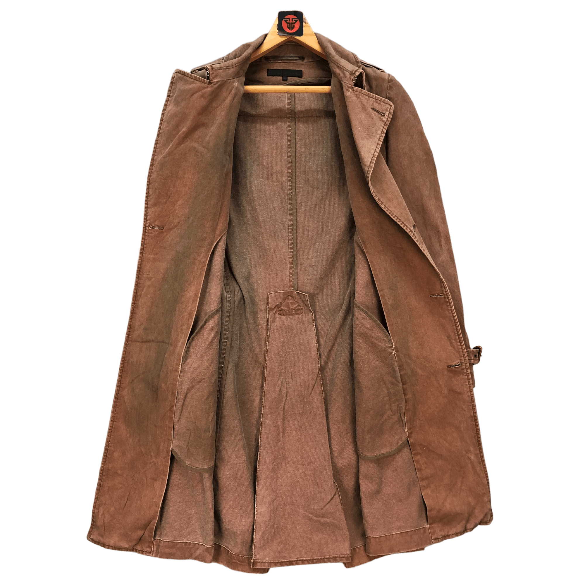Veronique Branquinho VERONIQUE BRANQUINHO AW2007 BROWN TRENCH COAT #6261-56 Size US S / EU 44-46 / 1 - 8 Thumbnail