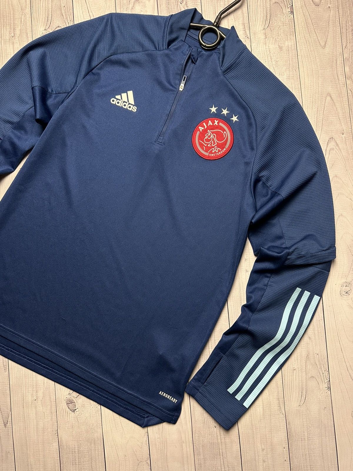 Vintage Adidas Ajax soccer sweatshirt size M Size US M / EU 48-50 / 2 - 2 Thumbnail