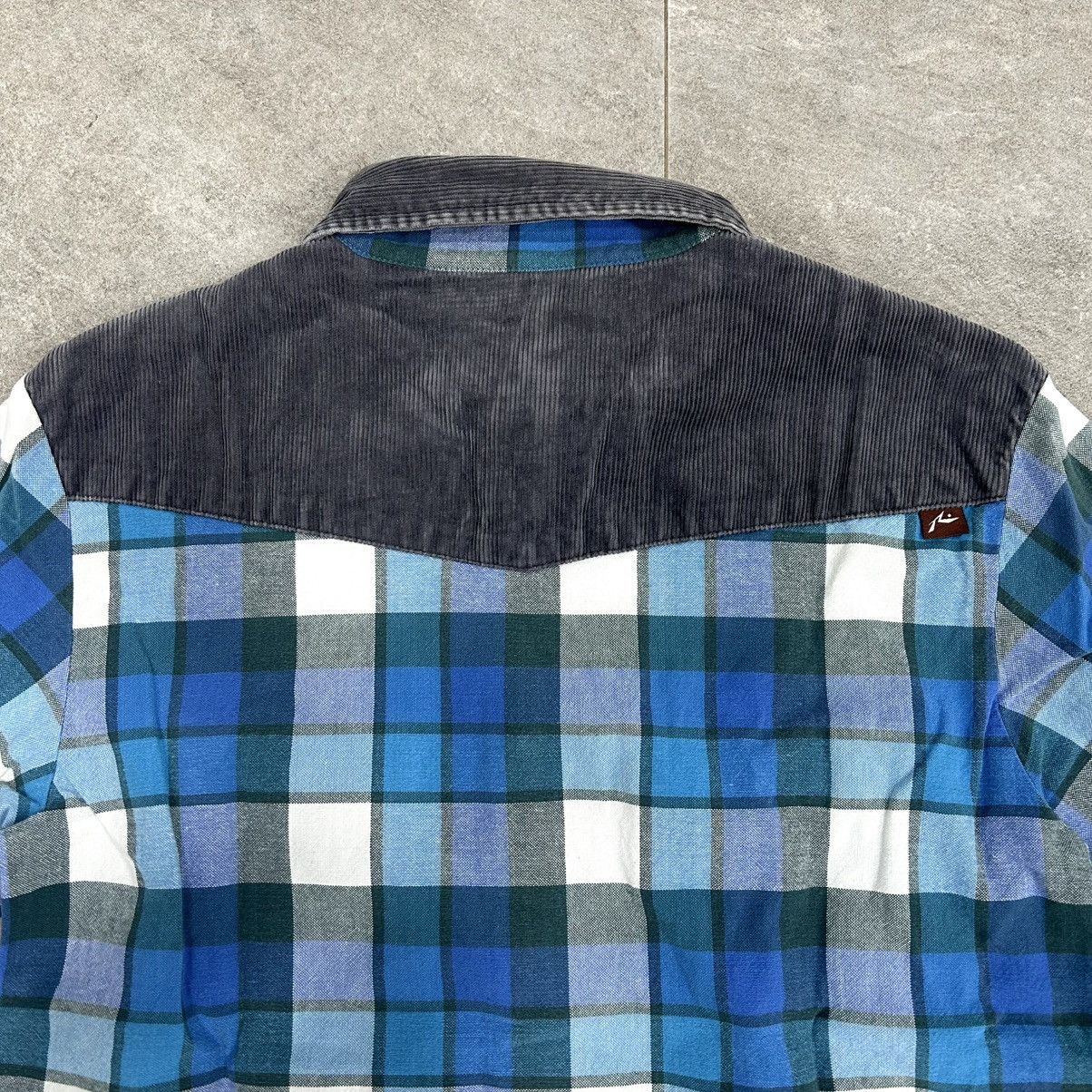 Rusty Vintage 90s Rusty Flanel Shirt Button Up Longslevee Size US L / EU 52-54 / 3 - 10 Thumbnail