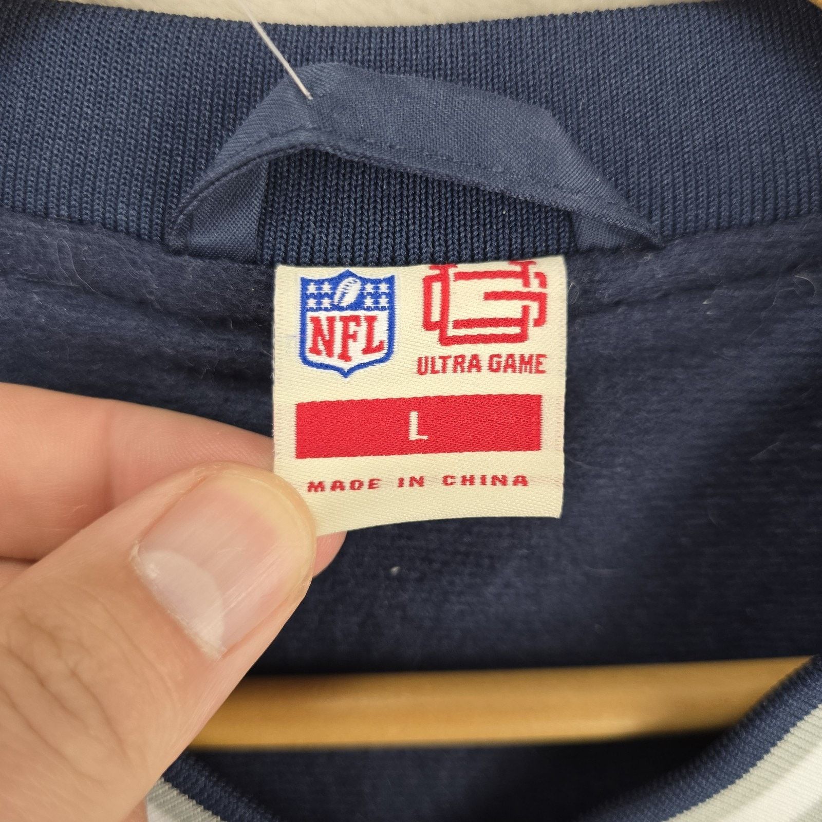 Other Dallas Cowboys Jacket Large Windbreaker Ultra Game V Neck Size US L / EU 52-54 / 3 - 10 Thumbnail