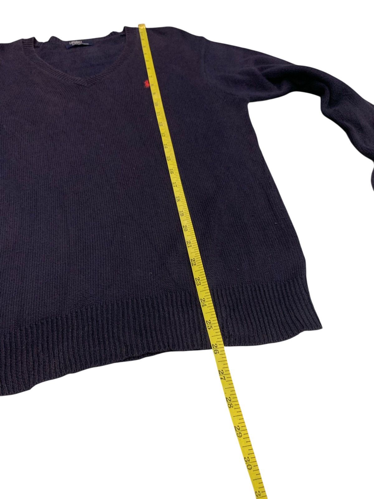 Polo Ralph Lauren Vintage 90's Polo Ralph Lauren V-Neck Small logo Knitwear Size M / US 6-8 / IT 42-44 - 11 Thumbnail