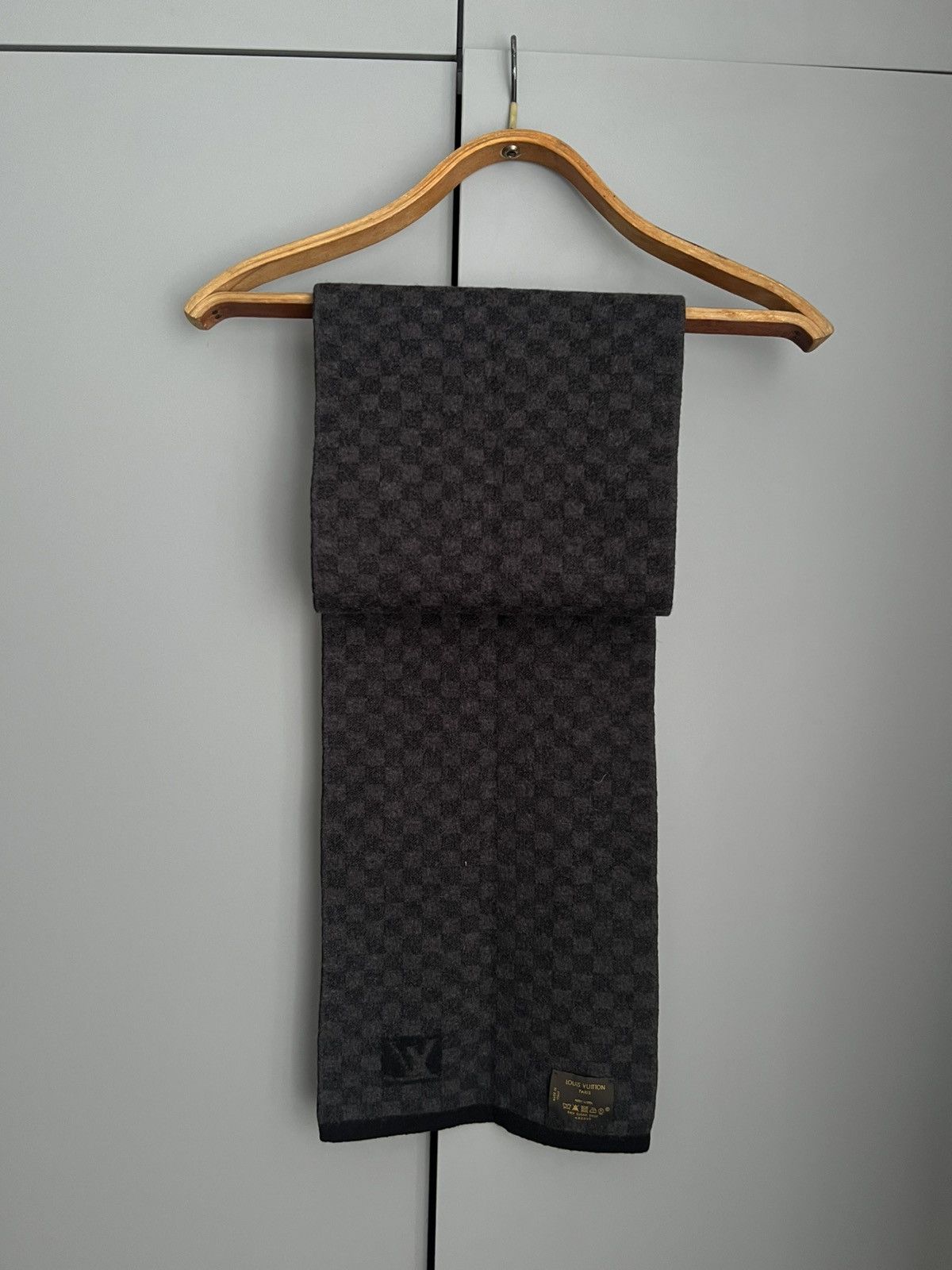Louis Vuitton Louis Vuitton vintage monogram wool scarf Size ONE SIZE - 5 Thumbnail