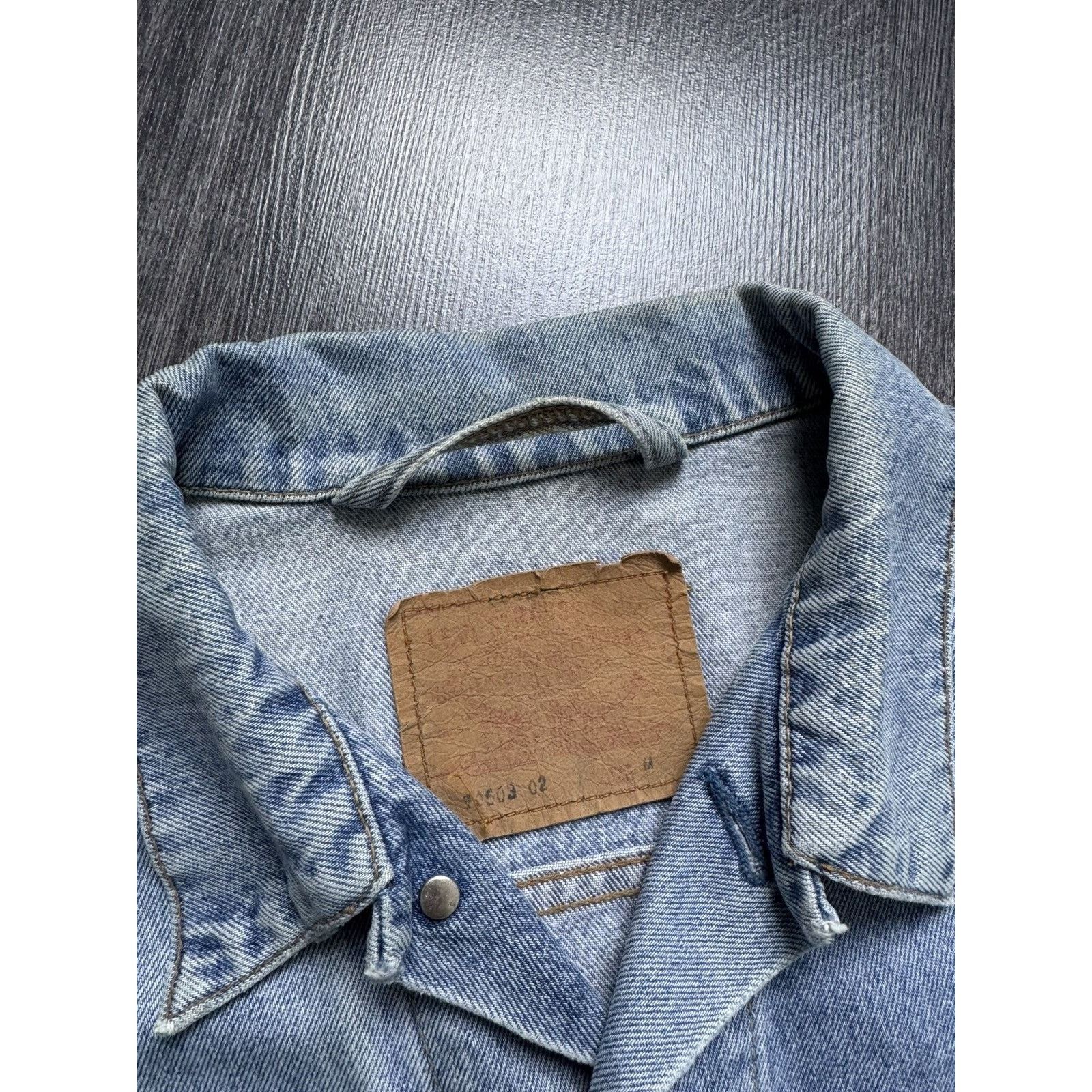 Levi's × Levi's Vintage Clothing × Vintage 89s Levi’s Vintage Denim Blue Jacket made in Yugoslavia Size US M / EU 48-50 / 2 - 7 Thumbnail