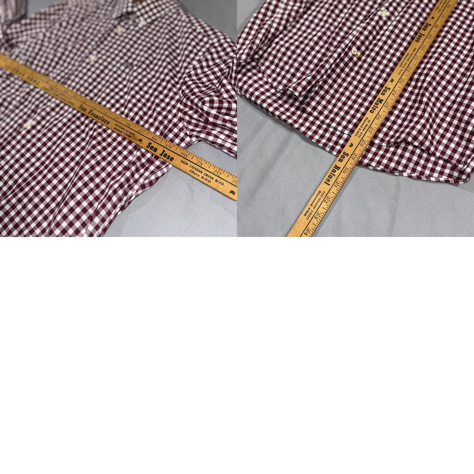 Barbour Barbour Shirt Mens Small Red White Gingham Tailored Fit Button Down Cotton Size US M / EU 48-50 / 2 - 9 Thumbnail