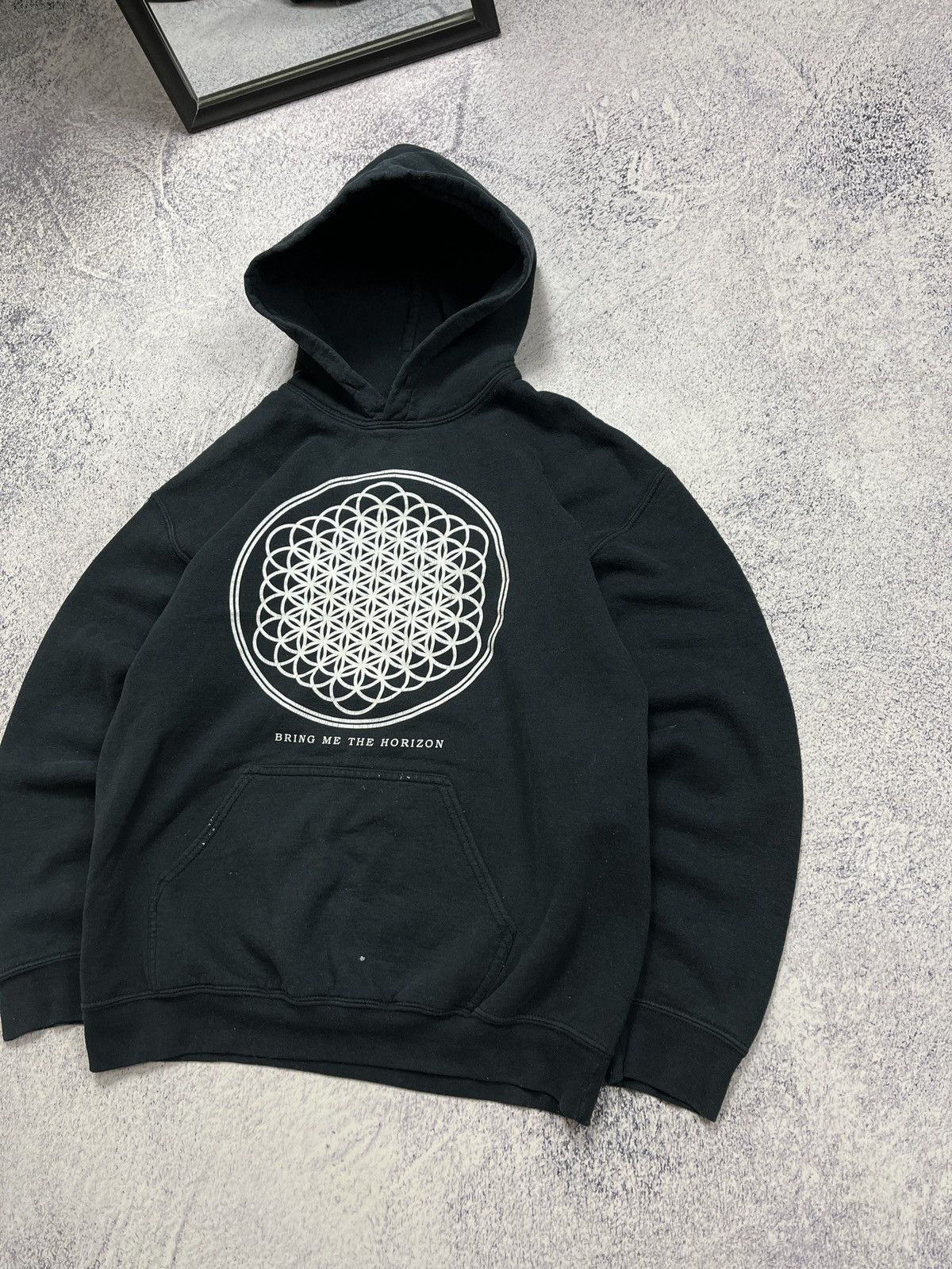 Band Tees × Vintage Vintage 00s Bring Me The Horizon Rock Band Hoodie Tour Rare Size US M / EU 48-50 / 2 - 4 Thumbnail