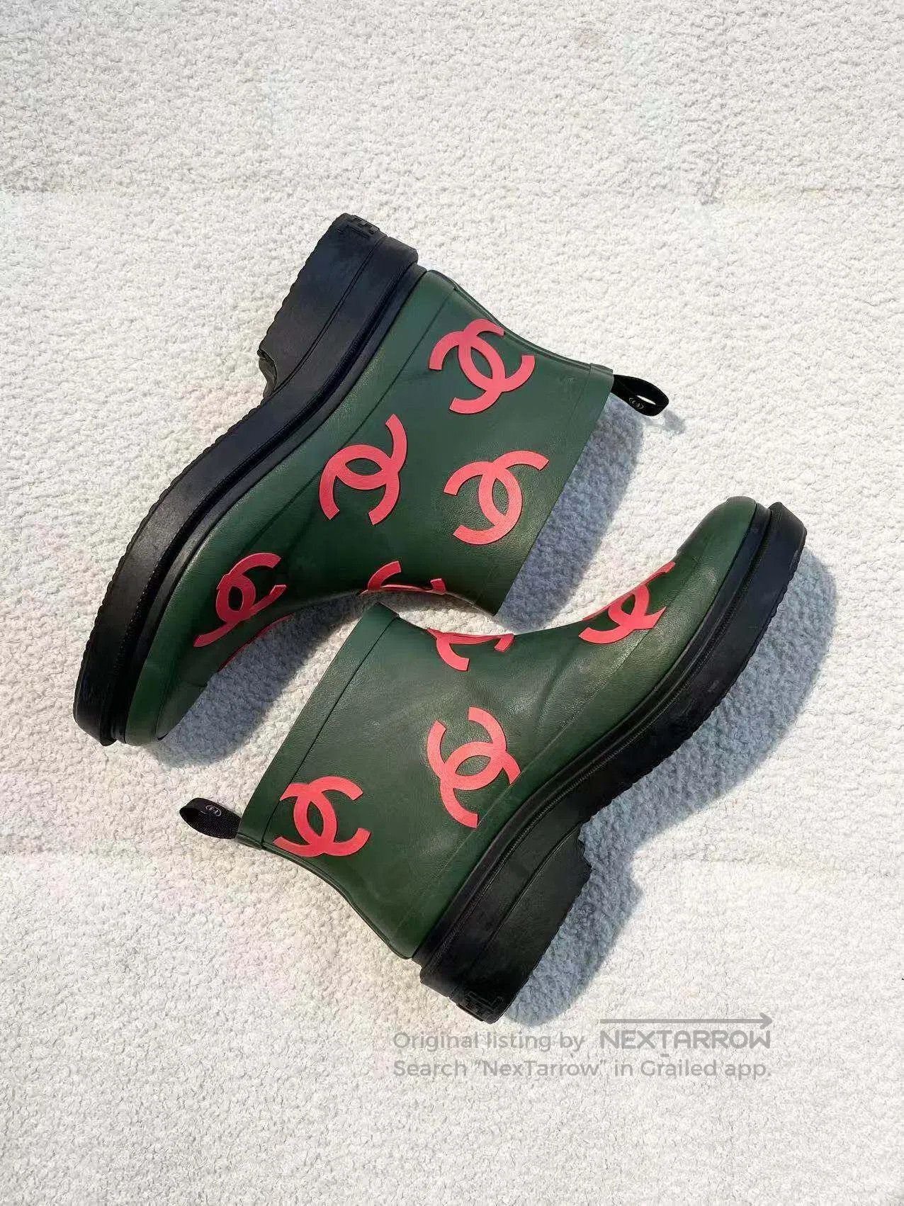 Chanel Chanel Double C full print boots| Size US 5.5 / IT 35.5 - 3 Thumbnail