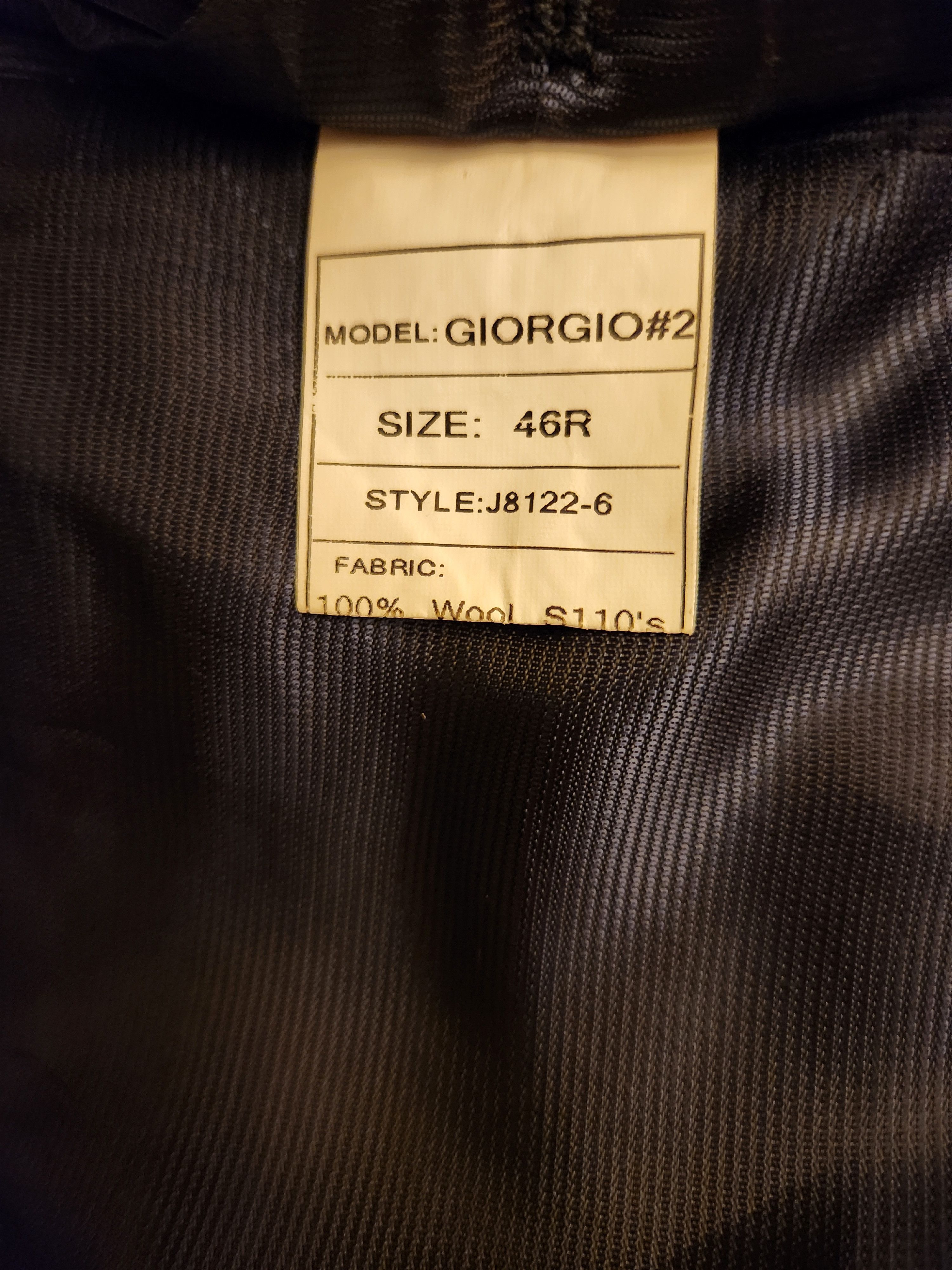 Other NWOT Santorelli Men's Blue 100% Wool Blazer Size 46R - 5 Thumbnail