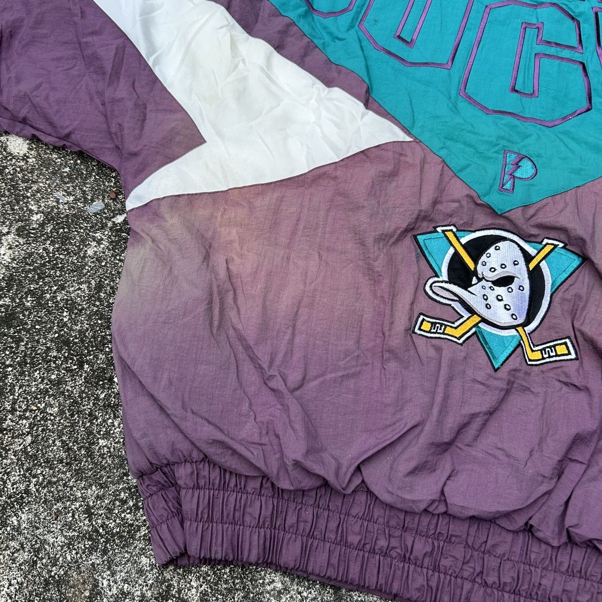 Starter Vintage 90s Anaheim Mighty Ducks Jacket NHL Starter Size US L / EU 52-54 / 3 - 12 Thumbnail