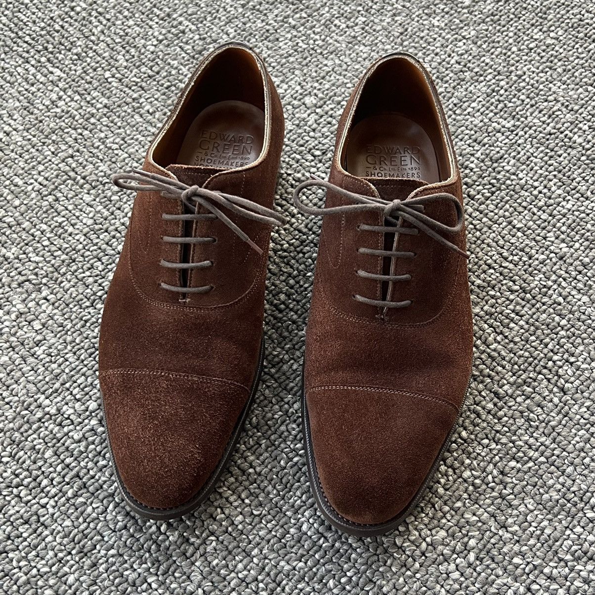 Edward Green Edward Green Chelsea Mink Suede 8/8.5 82E Size US 8.5 / EU 41-42 - 3 Thumbnail