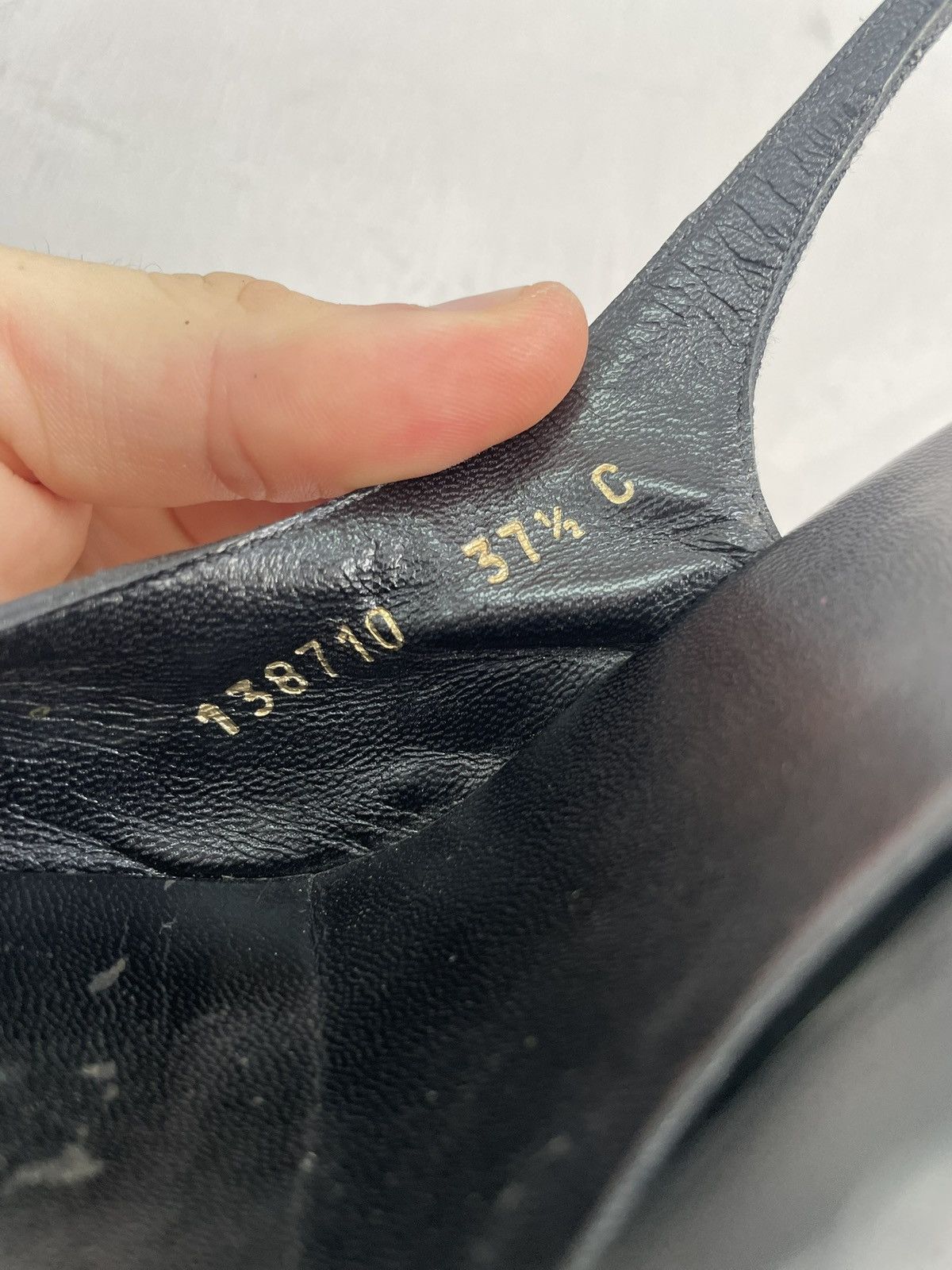 Gucci Rare monogram heel leather Gucci sneakers summer 37 size Size US 7 / IT 37 - 7 Thumbnail