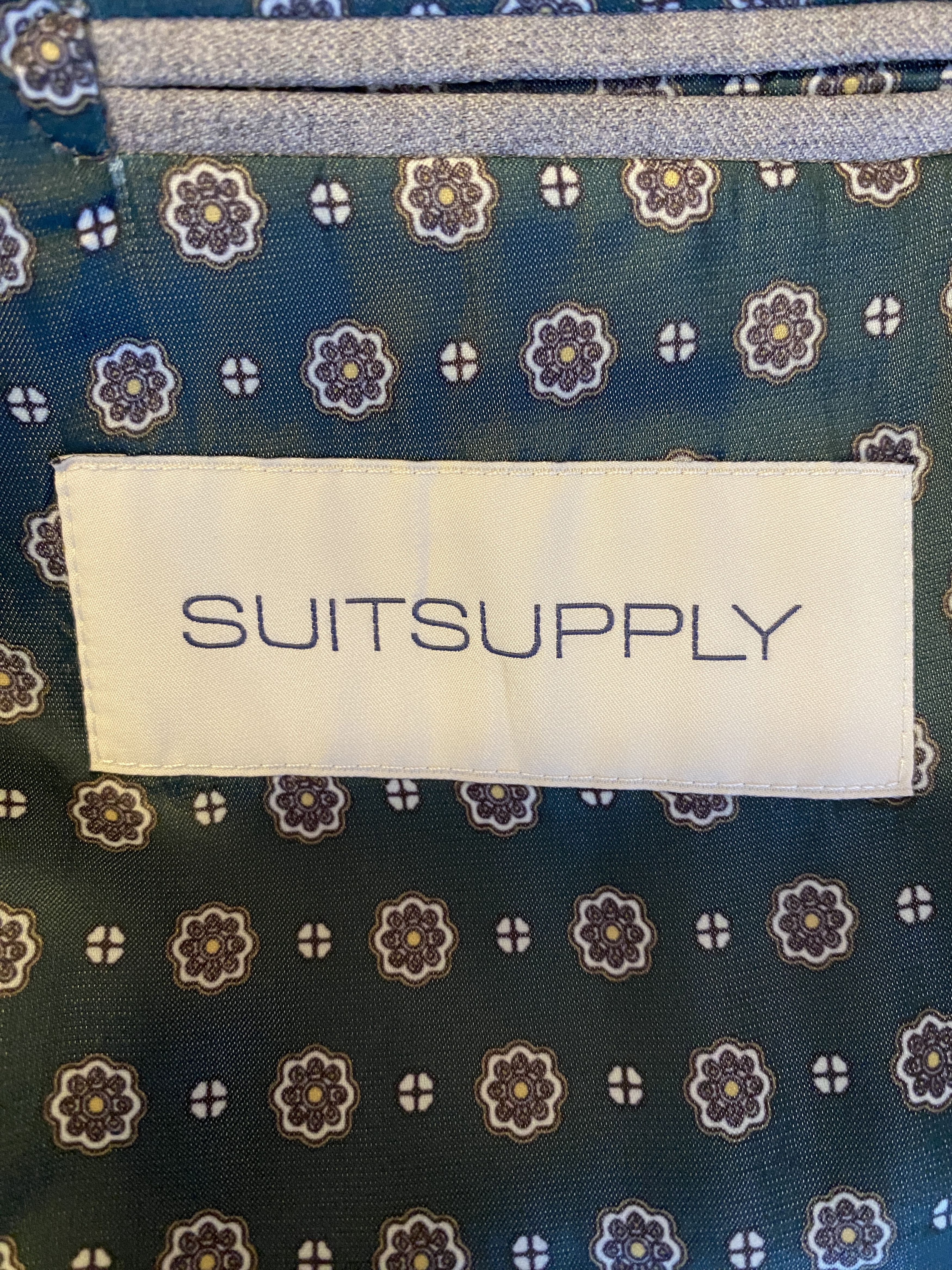 Suitsupply × Vitale Barberis Canonico Italian Suit Size 44S - 5 Thumbnail