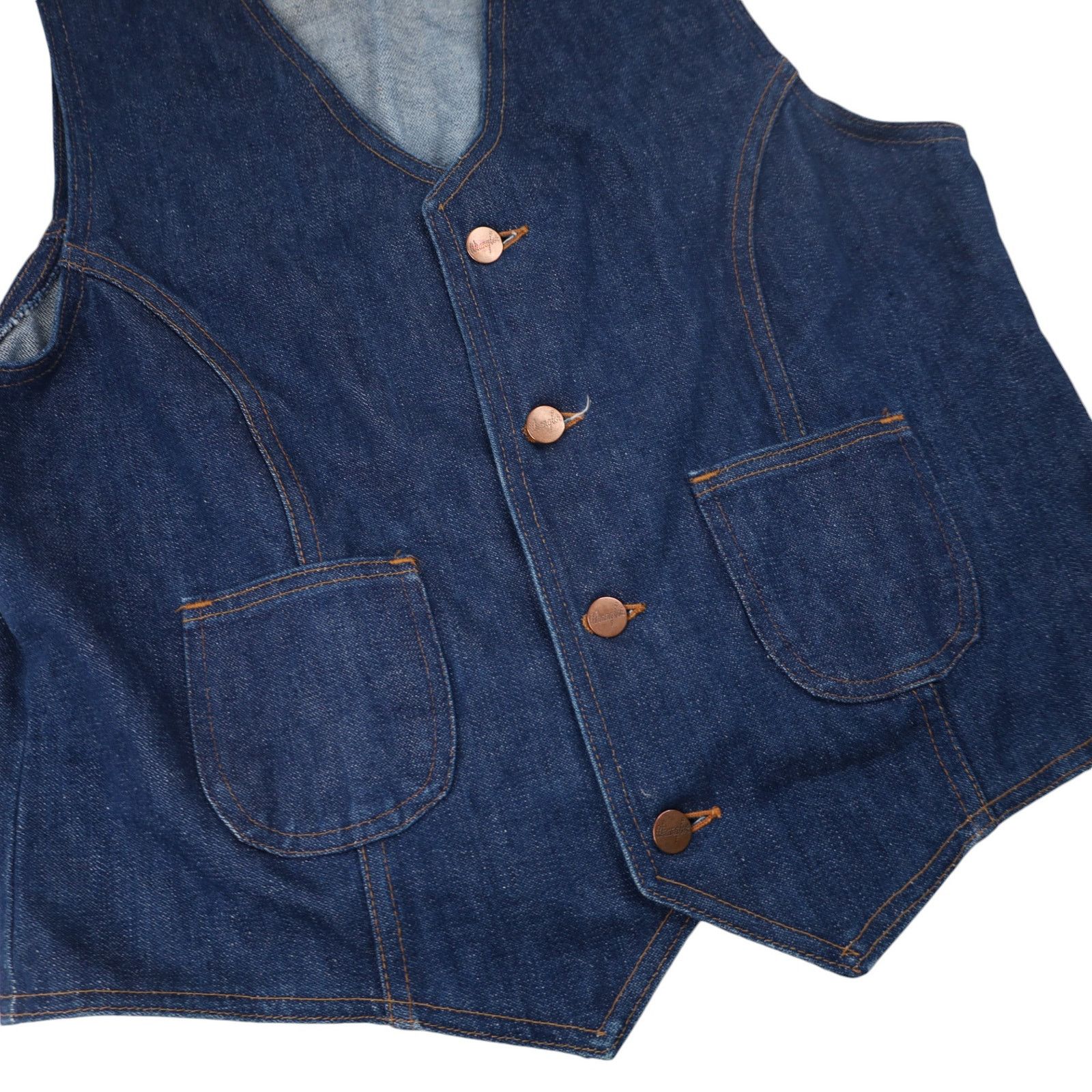 Vintage × Wrangler Vintage Wrangler Honda Motorcycle Patches Denim Vest Size US M / EU 48-50 / 2 - 4 Thumbnail