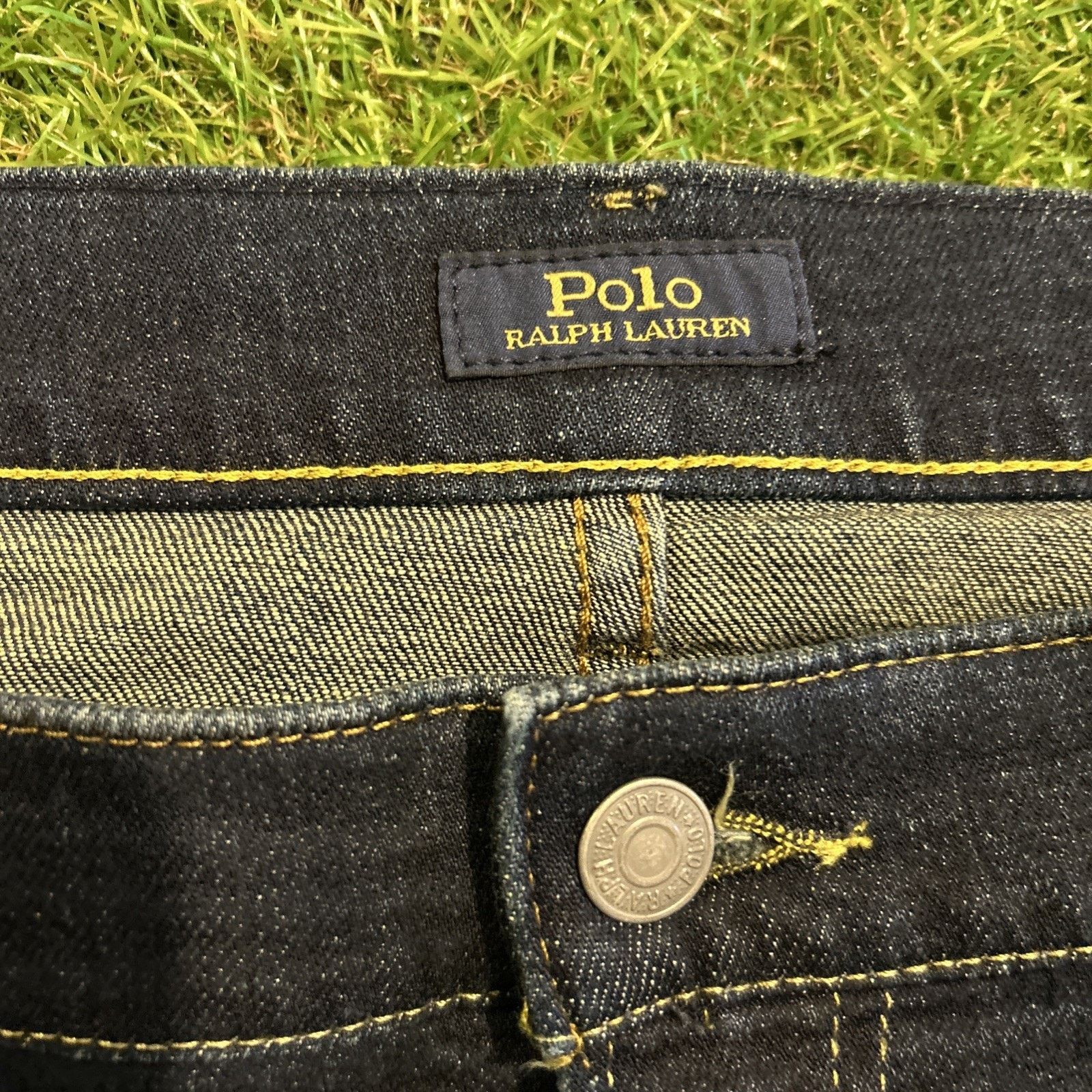 Ralph Lauren POLO RAPLH LAUREN Hampton Relaxed Straight Jeans Blue 42x34 Size US 42 / EU 58 - 3 Thumbnail