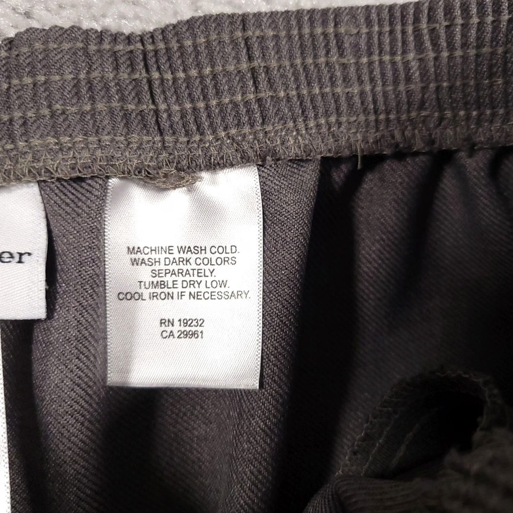 Vintage Alfred Dunner Pants Womens 10 Gray Straight Leg Pull On Pockets Workwear Career Dress Pants Slimline Size 32" / US 10 / IT 46 - 6 Thumbnail