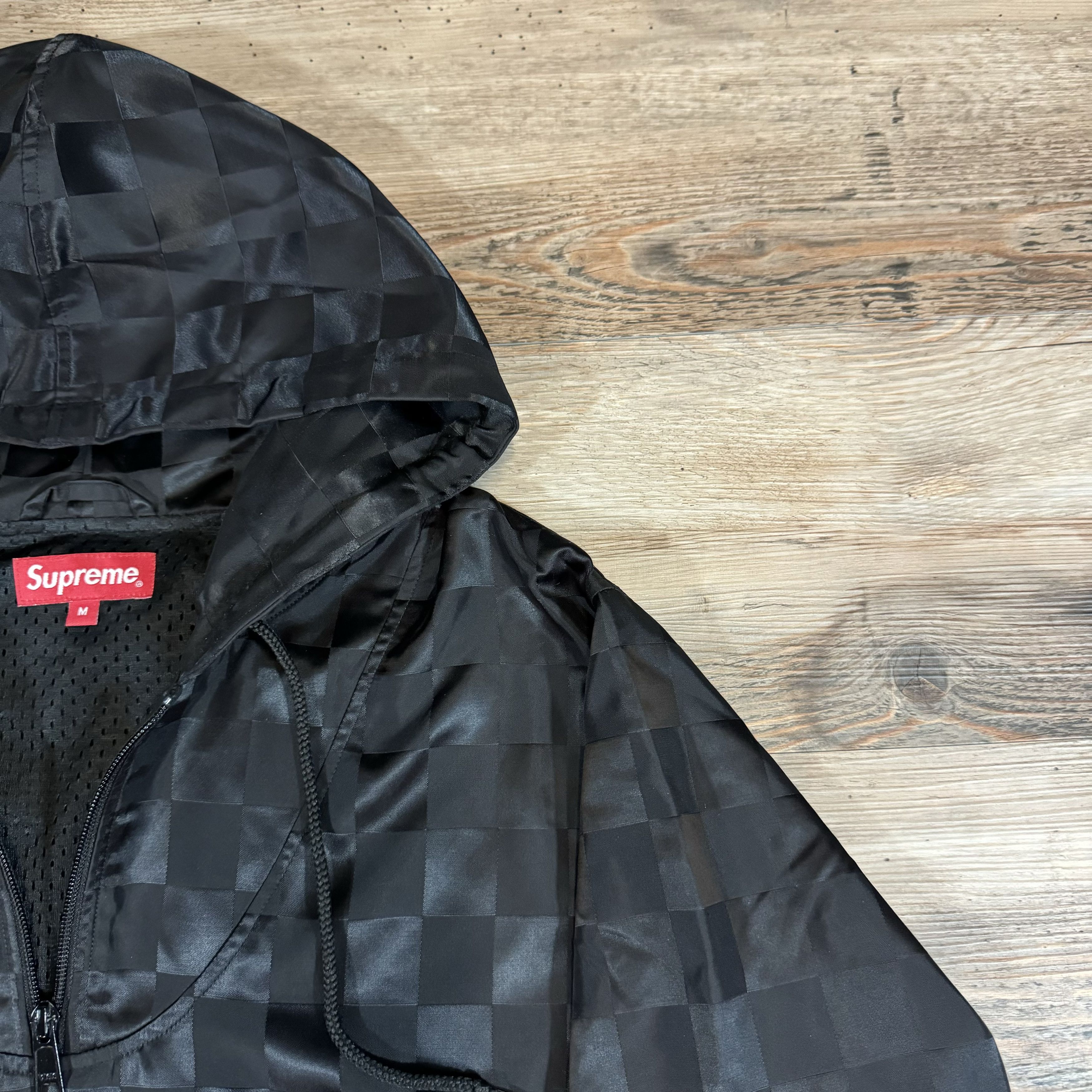 Streetwear × Supreme SS17 SUPREME Checkered Nylon Anorak