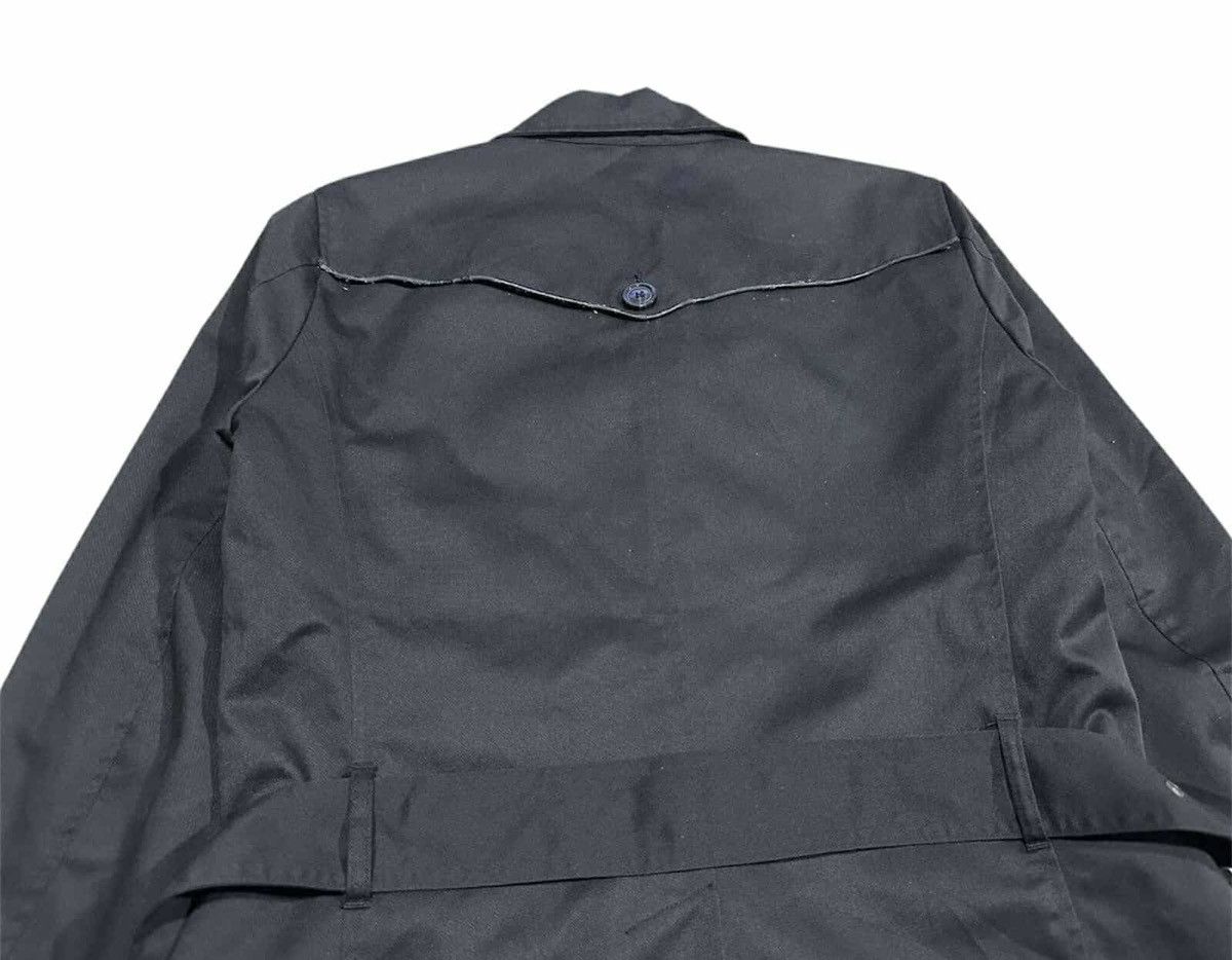 Japanese Brand × Mossimo × Vintage 🔥Sick Y2K Vintage Mossimo Trench Coat Jacket Bondage Belted Size US M / EU 48-50 / 2 - 8 Thumbnail