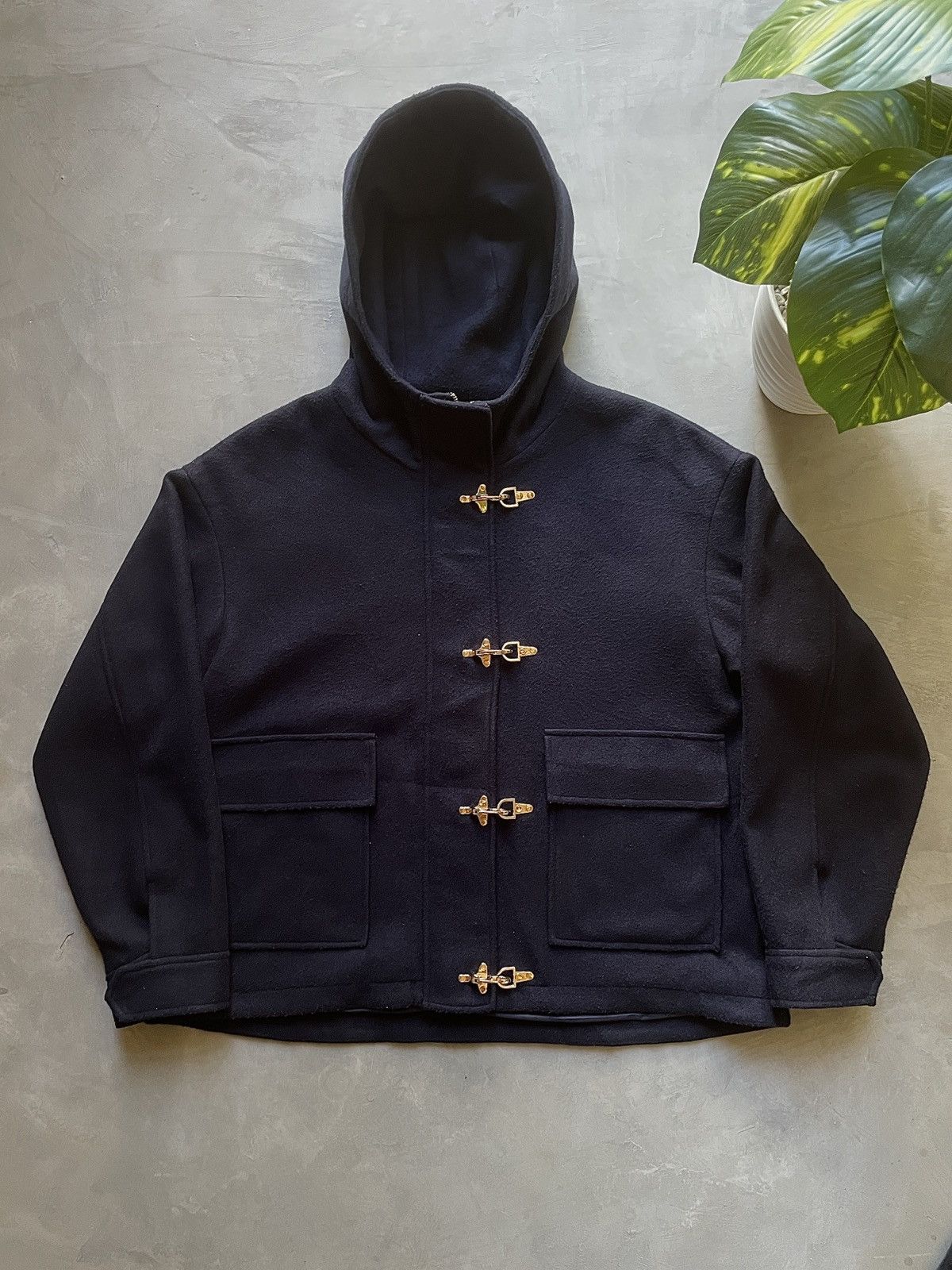 GU Rare FireMen's Clasp Woll Jacket Size US L / EU 52-54 / 3 - 4 Thumbnail