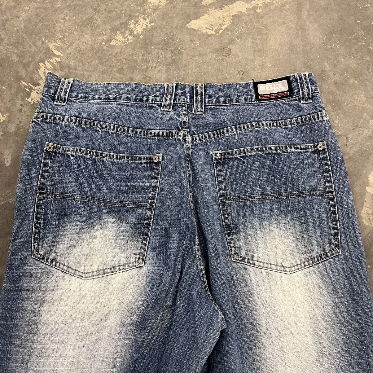Southpole × Vintage Y2K SouthPole style "stub" jeans washed ULTRA BAGGY 38x34 Size US 38 / EU 54 - 5 Thumbnail