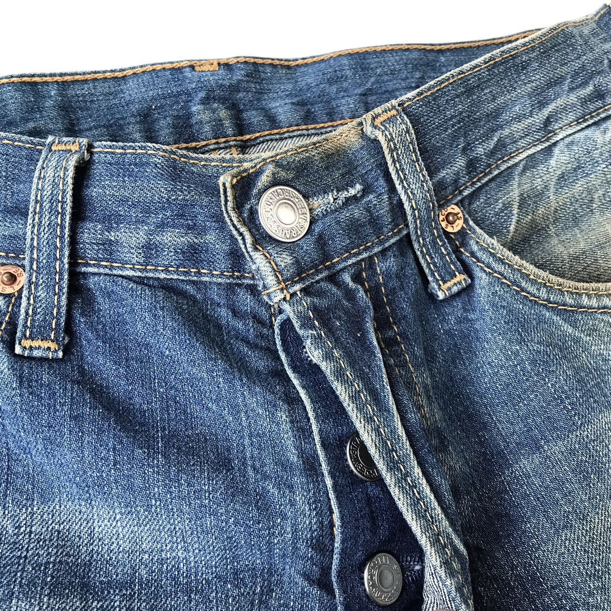 Levi's Levi’s Strauss Lot. 501 Vintage 2000s Distressed Denim Size US 29 - 6 Thumbnail