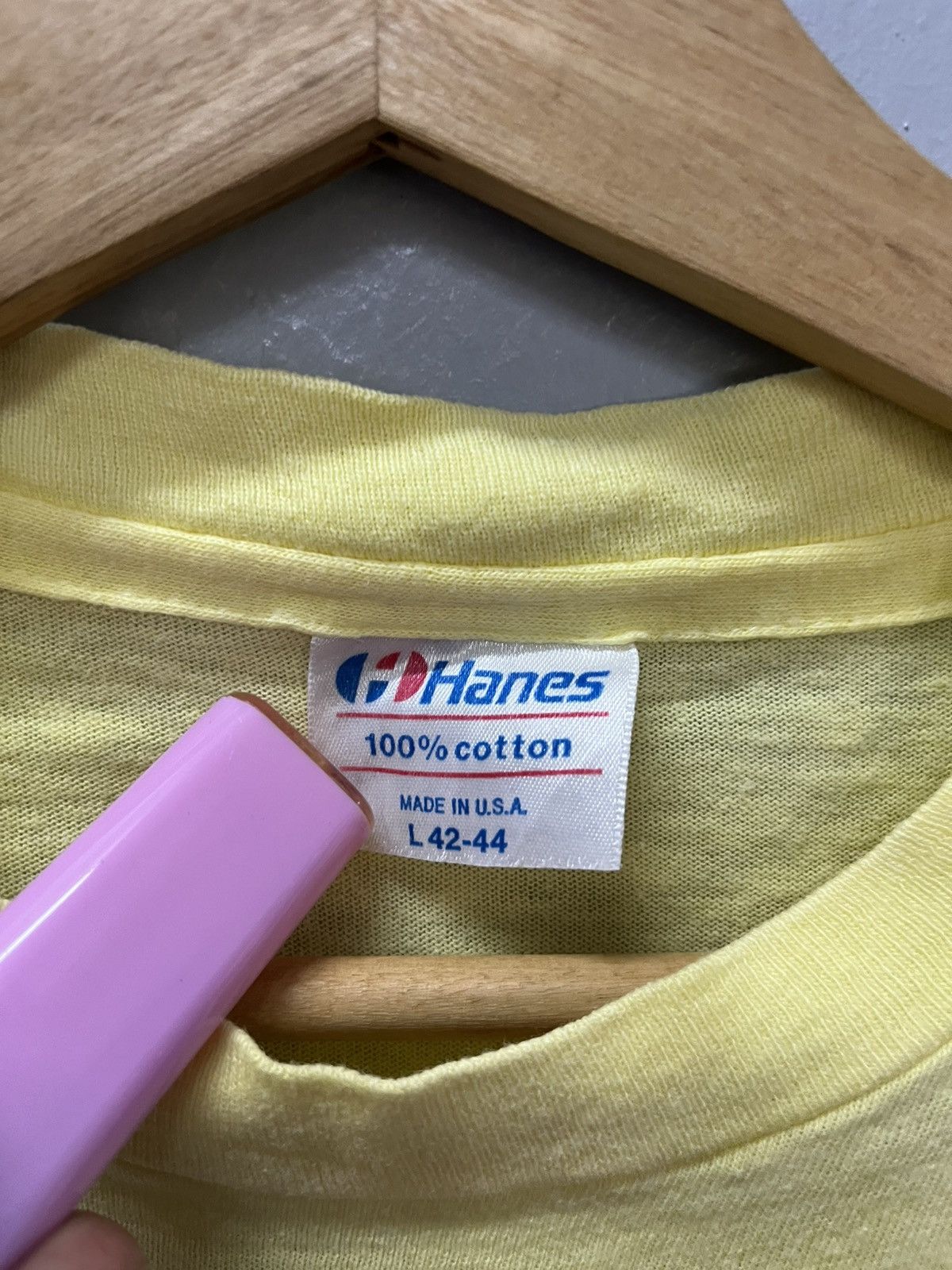 Hanes Vintage Tee Size US L / EU 52-54 / 3 - 9 Thumbnail
