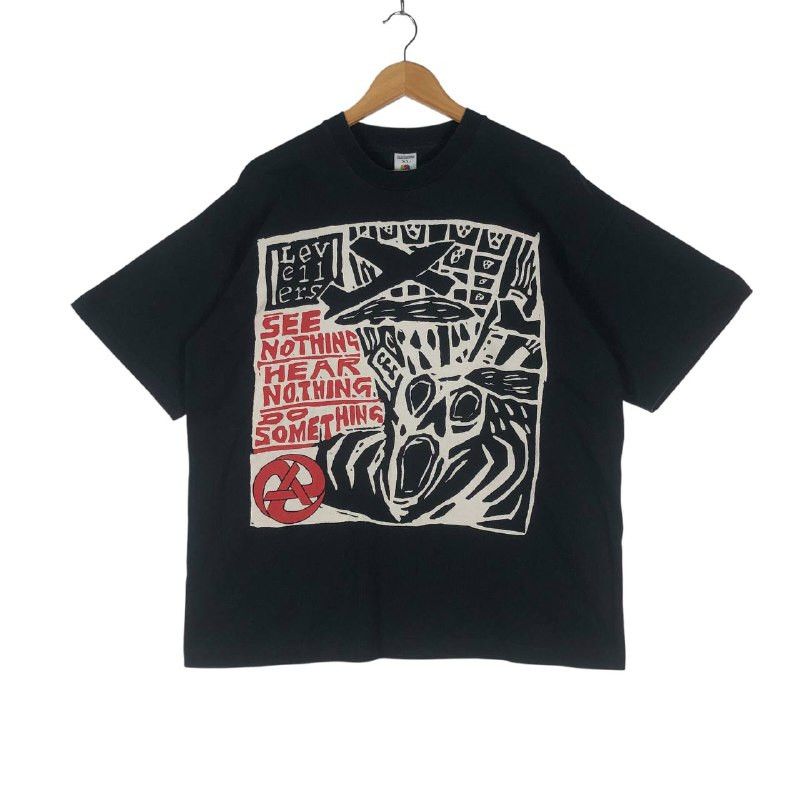 Band Tees Vtg band Levellers See Nothing Hear Nothing Do Something Size US XL / EU 56 / 4 - 1 Thumbnail
