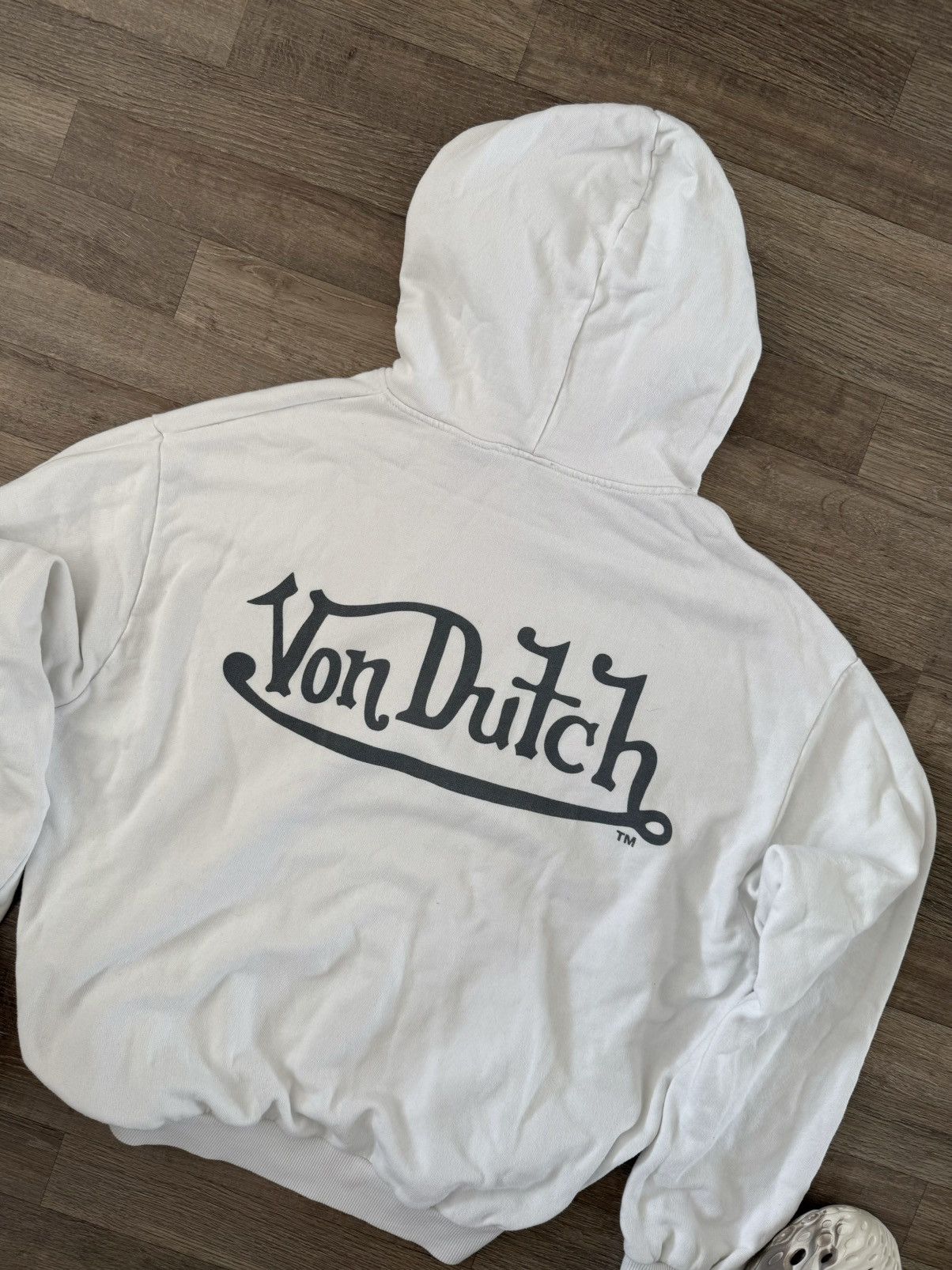 Von Dutch Von Dutch Y2K Baggy Big Logo x Pull Bear Oversize Sk8 Hoodie Size US S / EU 44-46 / 1 - 9 Thumbnail