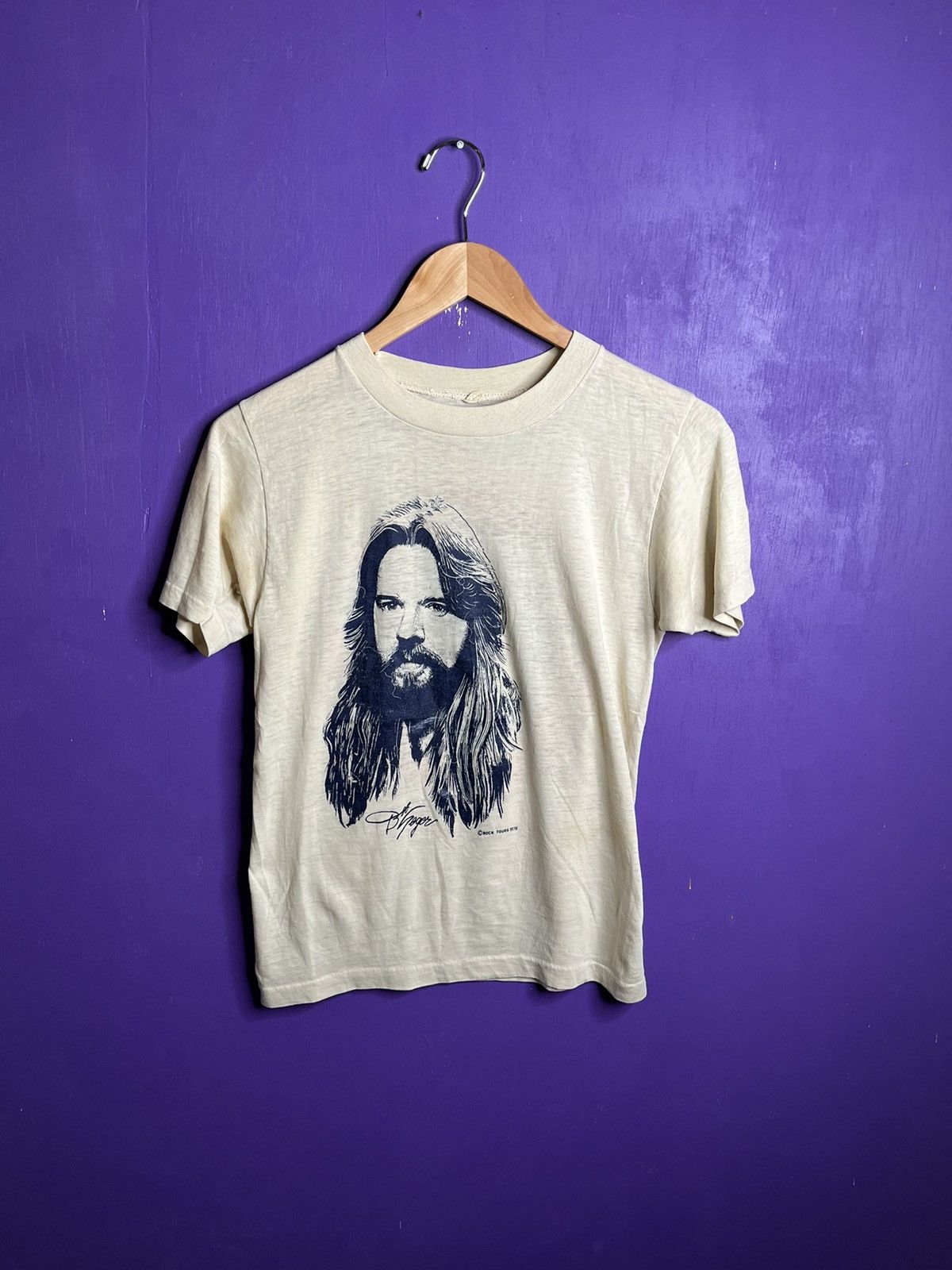 Band Tees × Vintage Vintage 1978 Bob Segar silver bullet band t-shirt Size US S / EU 44-46 / 1 - 1 Thumbnail
