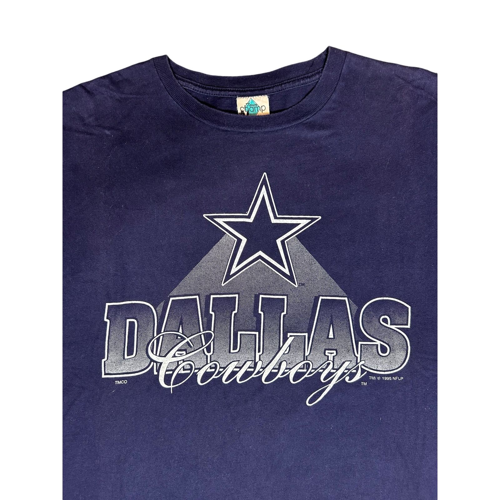 NFL × Vintage Vintage 90s Dallas Cowboys NFL Football T-Shirt Size US XL / EU 56 / 4 - 3 Thumbnail
