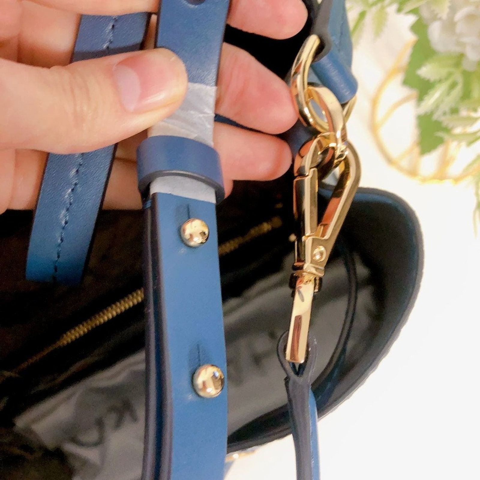 Michael Kors Michael Kors 30F9GZ5L6L Mercer Gallery Medium IN Chambray Size ONE SIZE - 7 Thumbnail