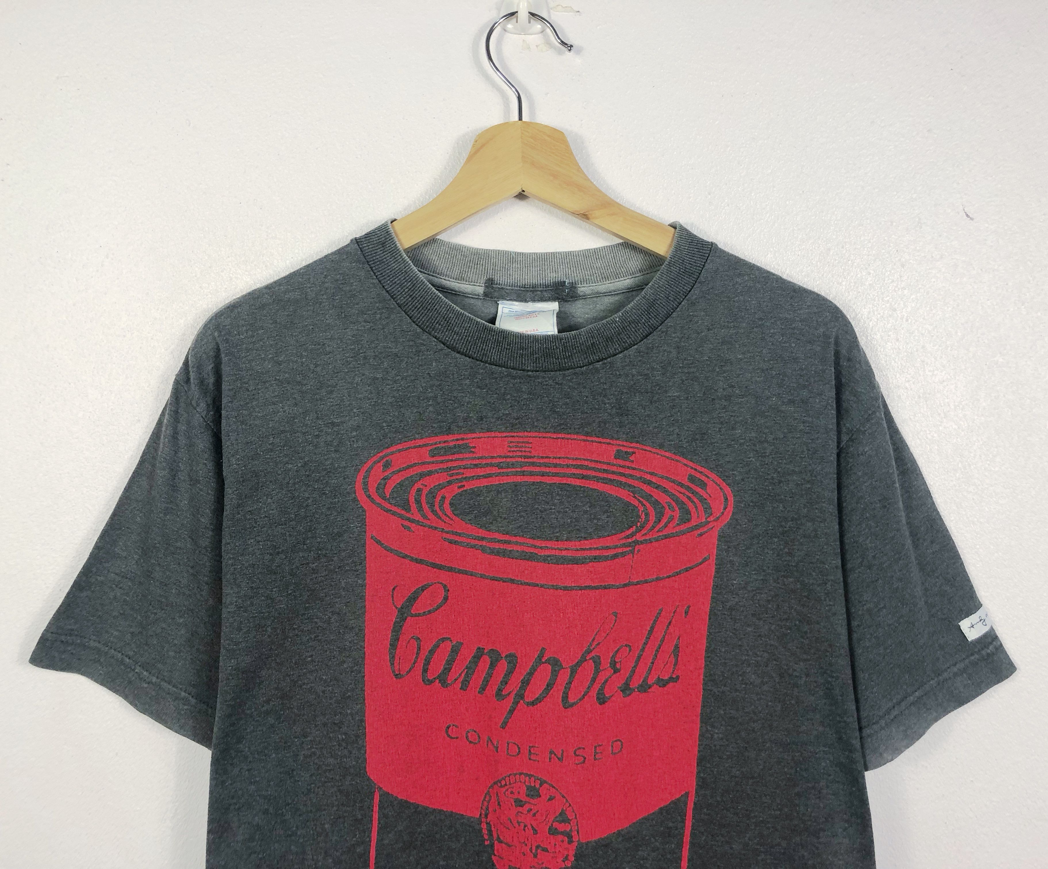 Andy Warhol Vintage 2002 Andy Warhol Campbell's Soup Tee Made in USA Size US M / EU 48-50 / 2 - 2 Thumbnail