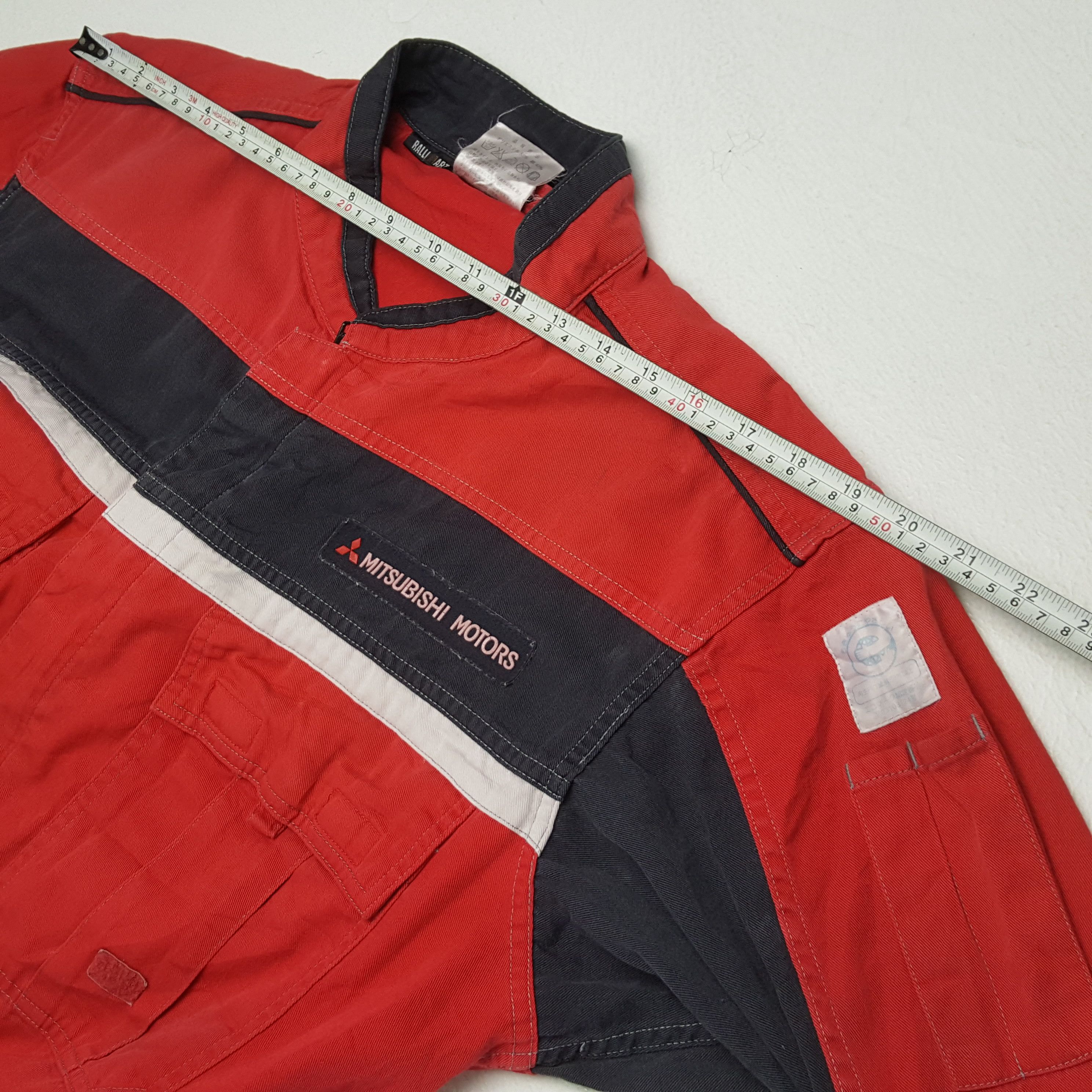 Vintage MITSUBISHI RALLI ART Japanese Motorsports Coverall Jacket Size US M / EU 48-50 / 2 - 9 Thumbnail