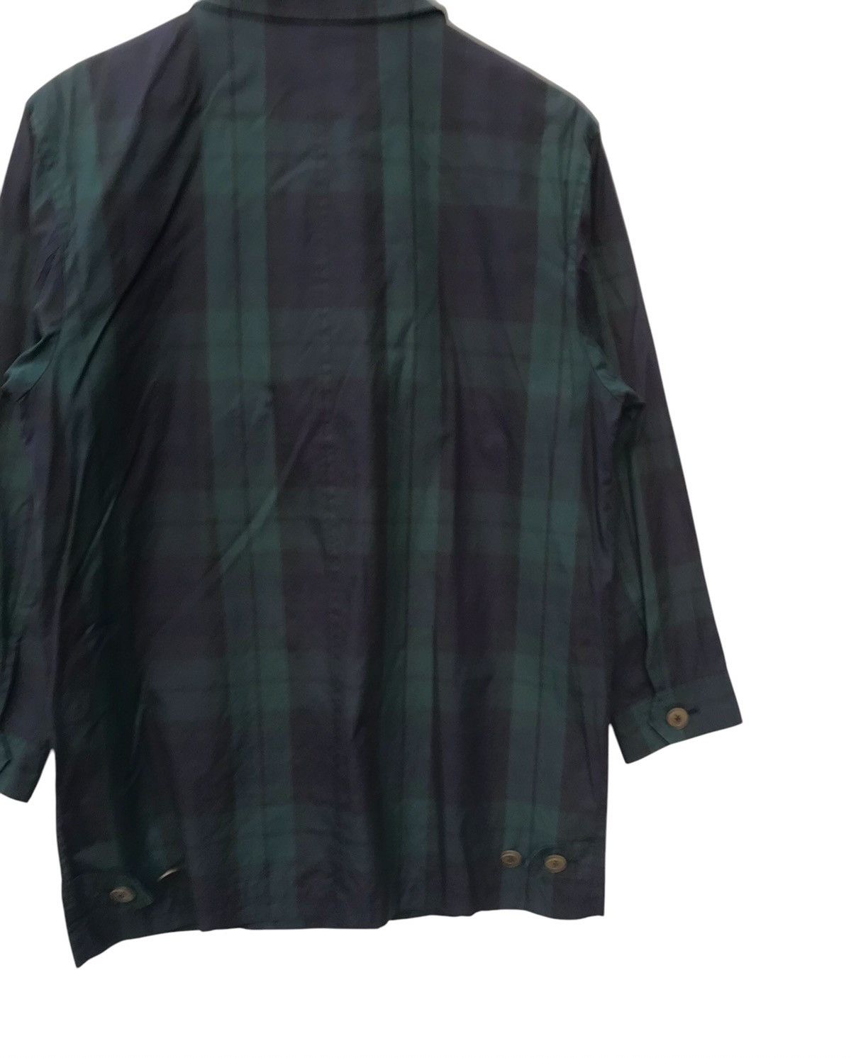 Aquascutum Vintage Aquasqutum Green Tartan Light Coat Size US M / EU 48-50 / 2 - 7 Thumbnail