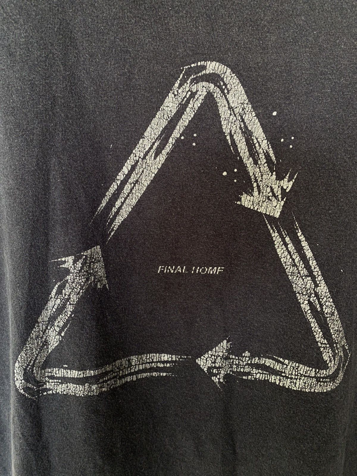 Final Home 1990s Final Home triangle recycle logo tee Size US L / EU 52-54 / 3 - 4 Thumbnail
