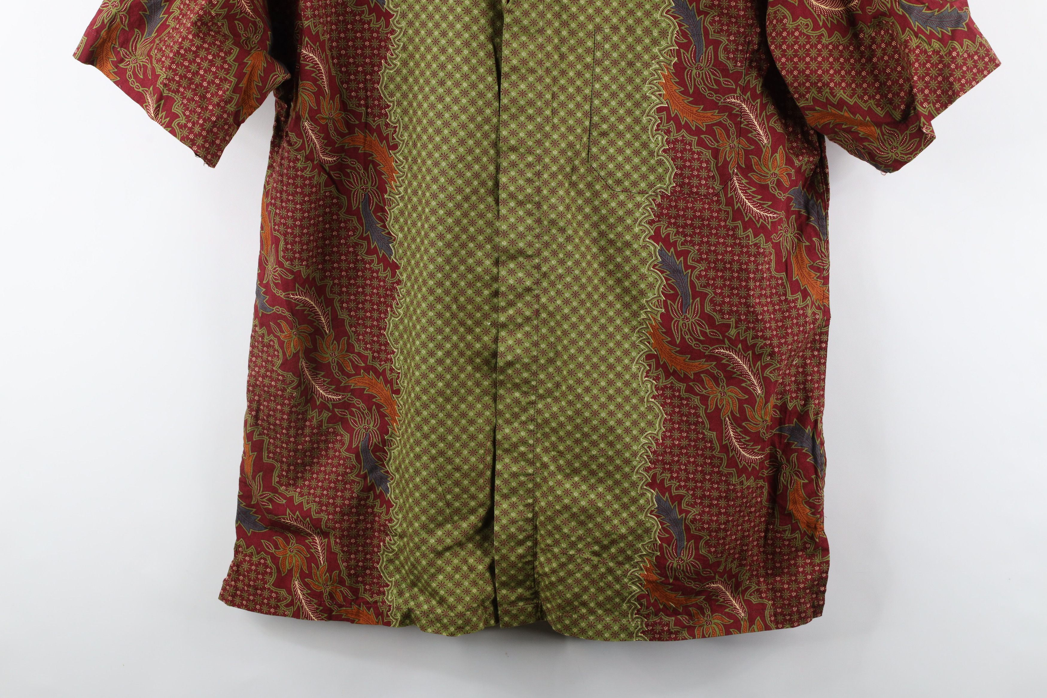 Vintage Vintage 90s Streetwear Paisley Camp Collar Button Shirt Size US XL / EU 56 / 4 - 3 Thumbnail
