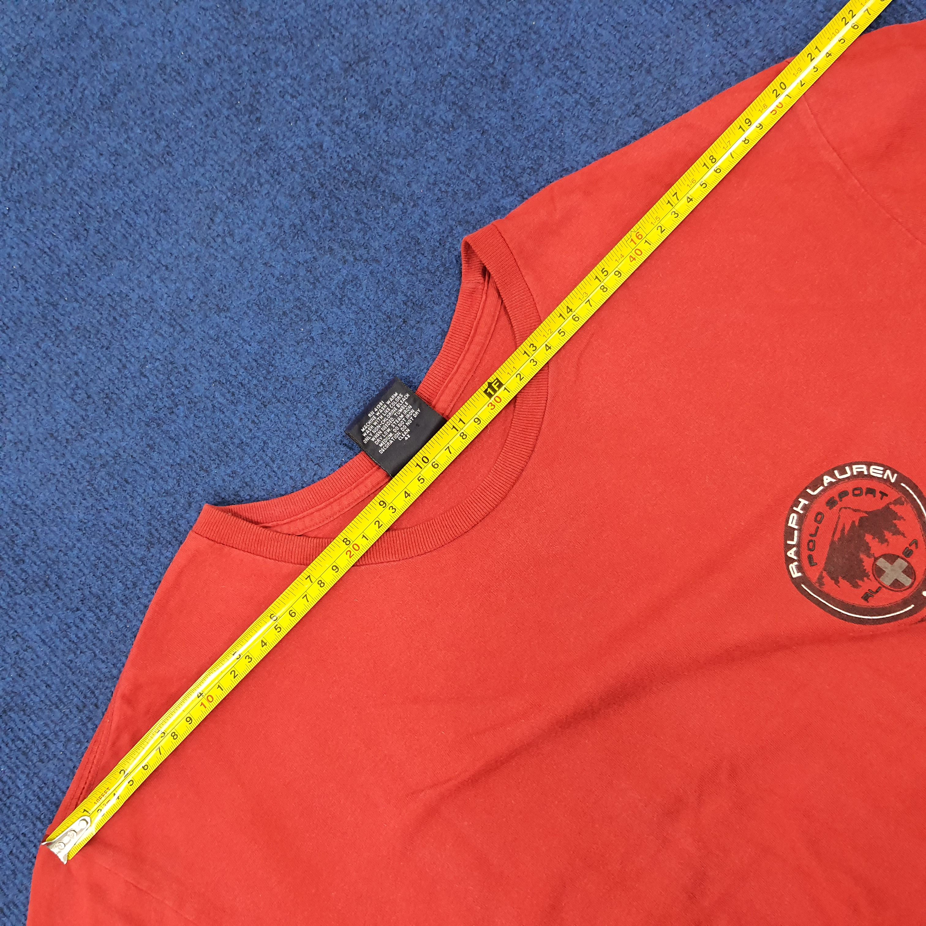 Polo Ralph Lauren × Vintage Vintage Polo Sport Ralph Lauren Long Sleeve Tshirt Size US L / EU 52-54 / 3 - 8 Thumbnail