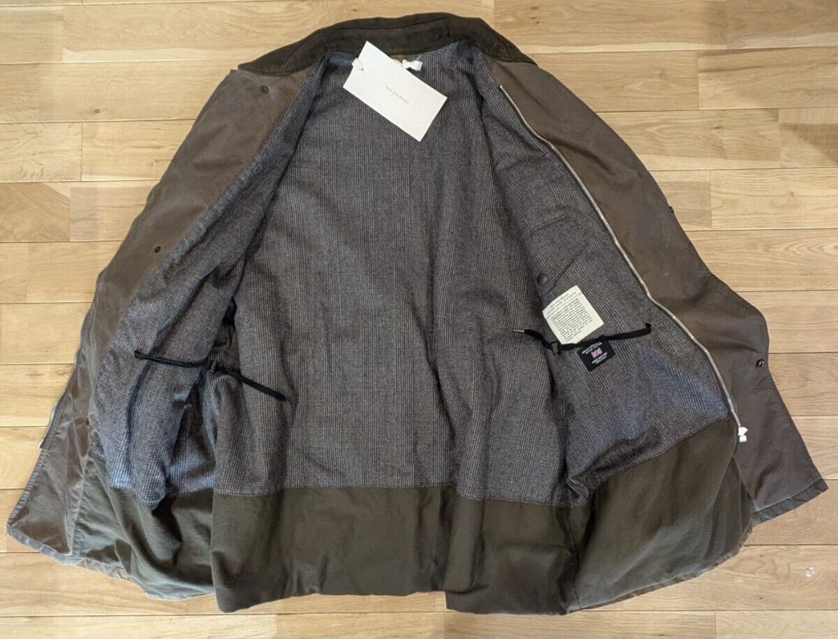 Old Joe OLD JOE Vintage Waxed Green Jacket Size US XXS / EU 40 - 9 Thumbnail