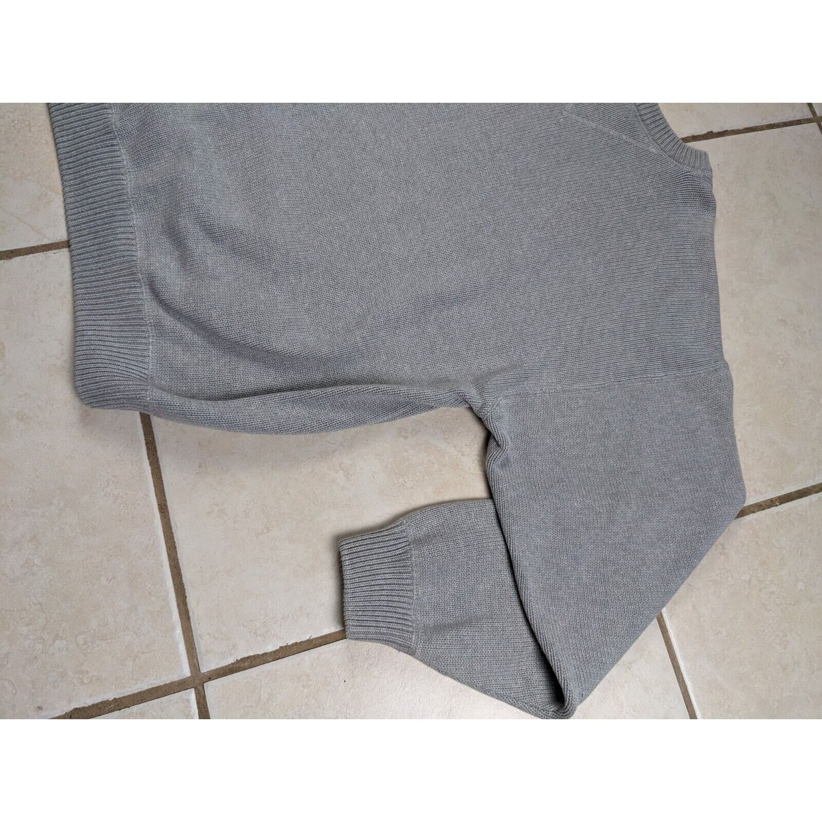 Eddie Bauer Vtg Eddie Bauer Sweater Men XL Gray Crew Neck Heavy Cotton Size US XL / EU 56 / 4 - 13 Thumbnail