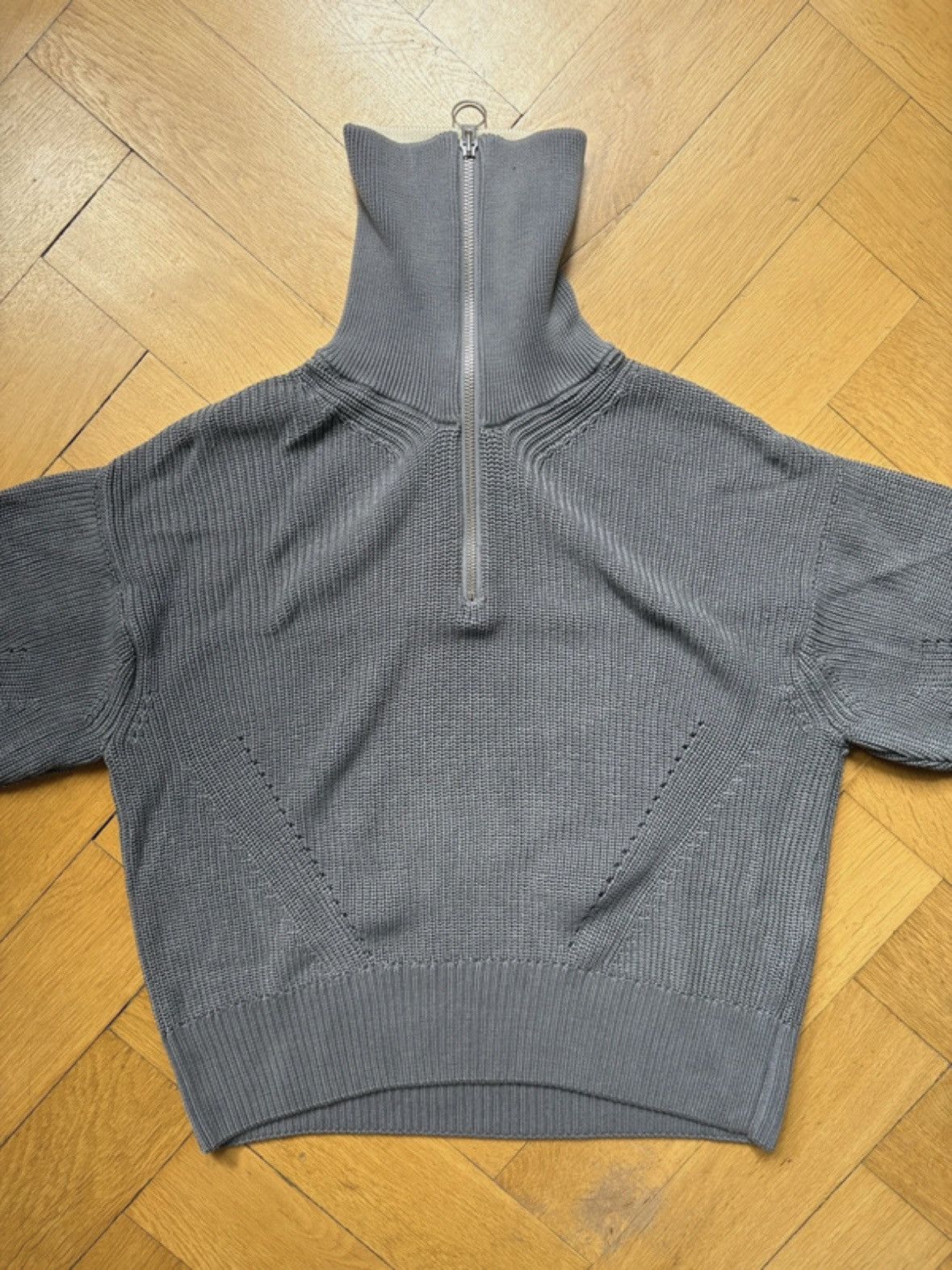 AMI Ami Paris Halfzip Pullover with Zipper collar Size US L / EU 52-54 / 3 - 5 Thumbnail