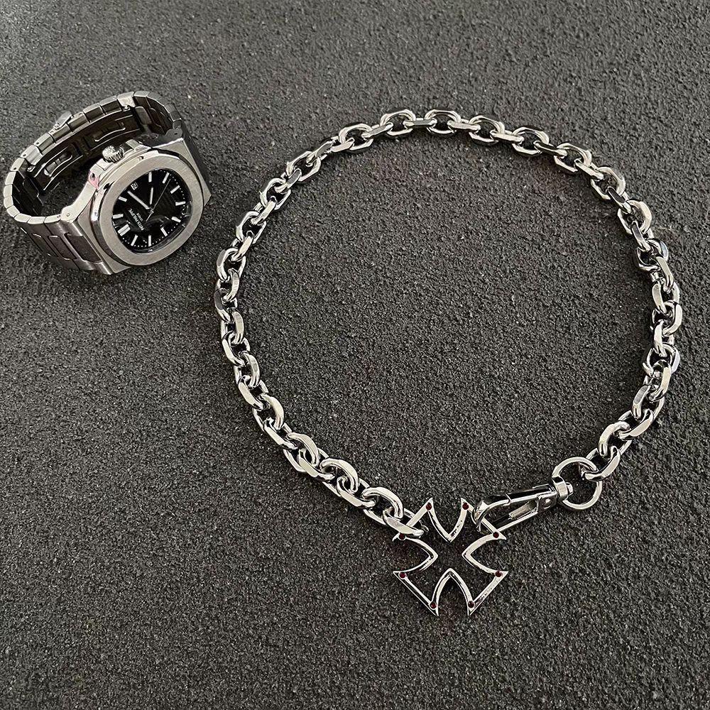 Other Cross Hip-hop STEAL! Y2K Chains Necklace Chain Size ONE SIZE - 4 Thumbnail