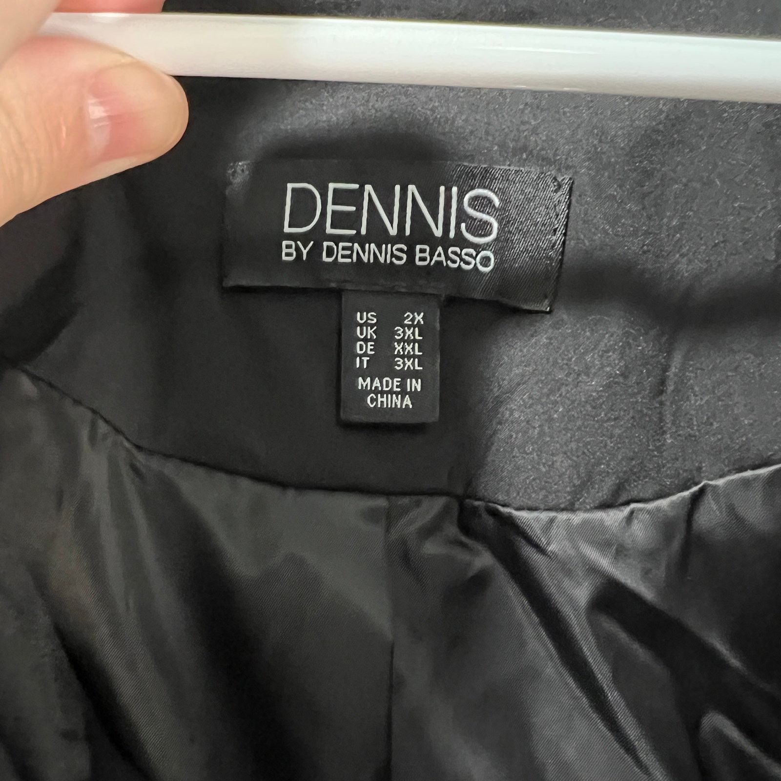 Other Dennis Basso Water Resistant Relaxed Fit Puffer Coat Black Size XXL / US 16-18 / IT 52-54 - 3 Thumbnail