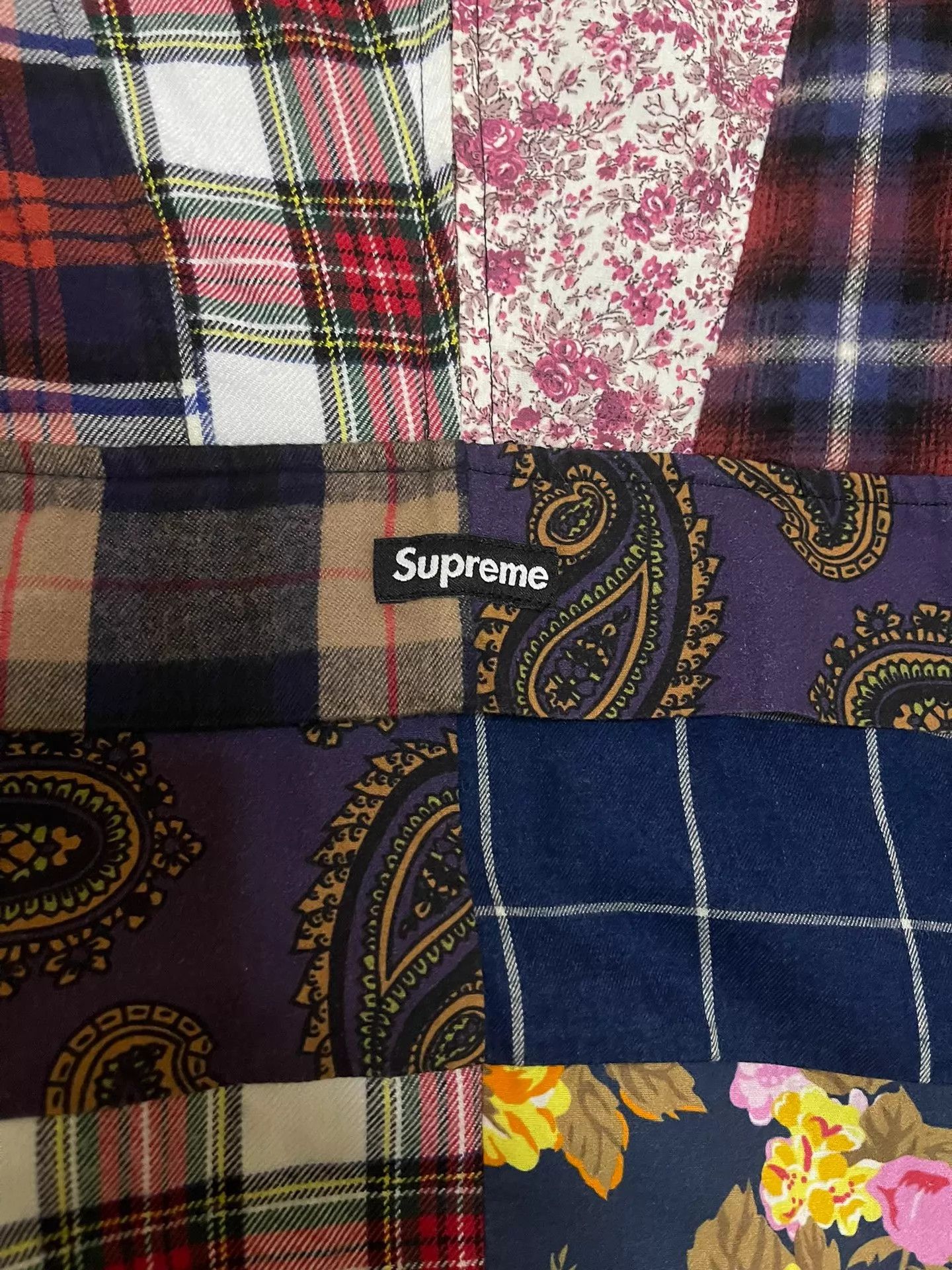 Supreme Supreme Patchwork Anorak Jacket New With Tags S/M Size US M / EU 48-50 / 2 - 5 Thumbnail