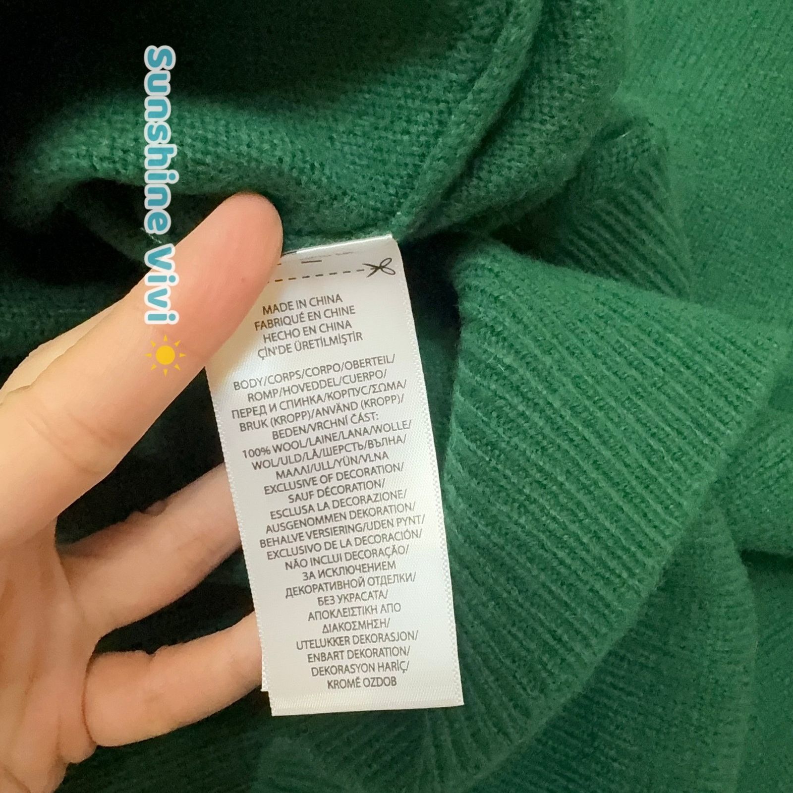 Ralph Lauren NEW POLO Ralph Lauren Wool Pullover Sweater Green Medium Size US S / EU 44-46 / 1 - 7 Thumbnail