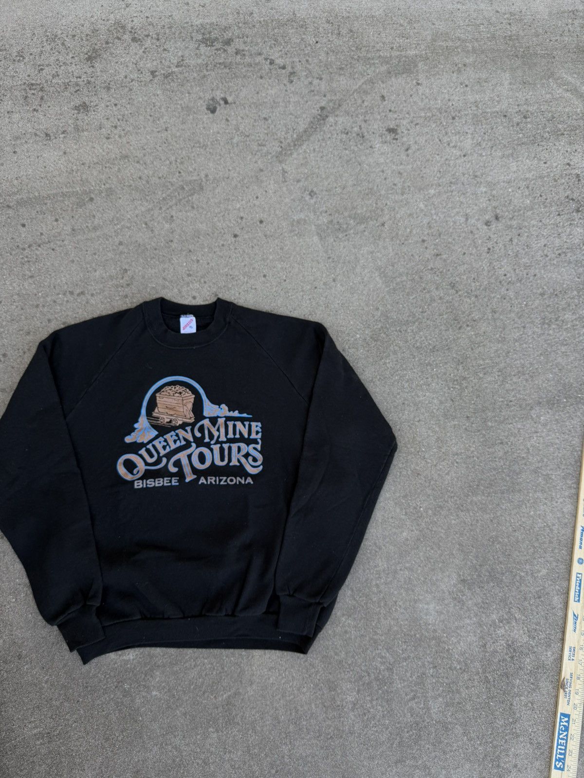 Jerzees Vintage Queen Mine Tours Arizona Sweatshirt Jerzees USA XL Size US XL / EU 56 / 4 - 4 Thumbnail