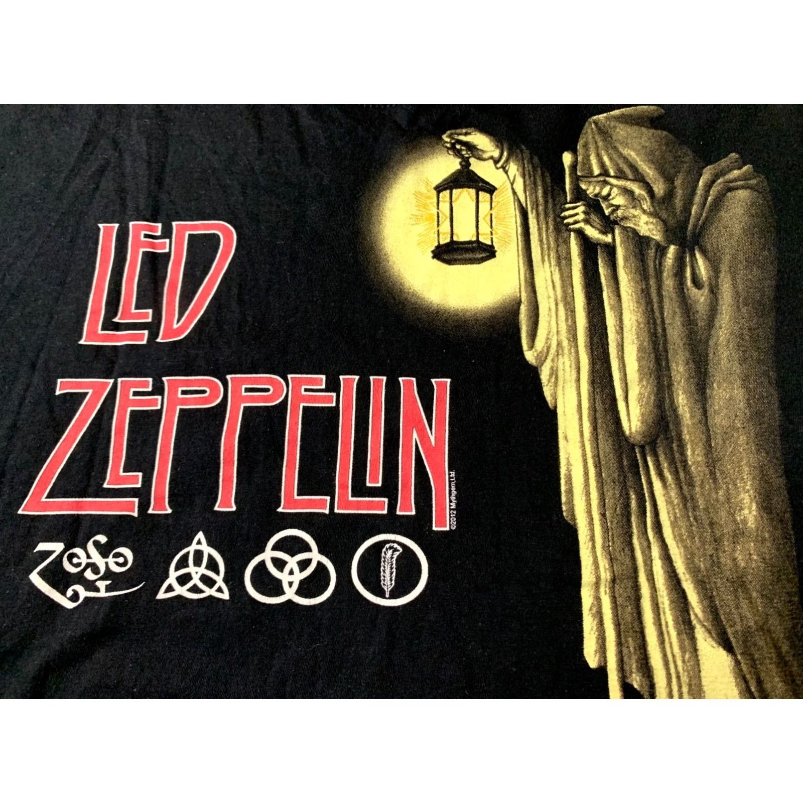 Gildan LED ZEPPELIN Shirt Men 2012 2010's Black XS-XL L Large Short Sleeve Tee Jersey GILDAN Official Product Print Led Zeppelin Size US L / EU 52-54 / 3 - 3 Thumbnail