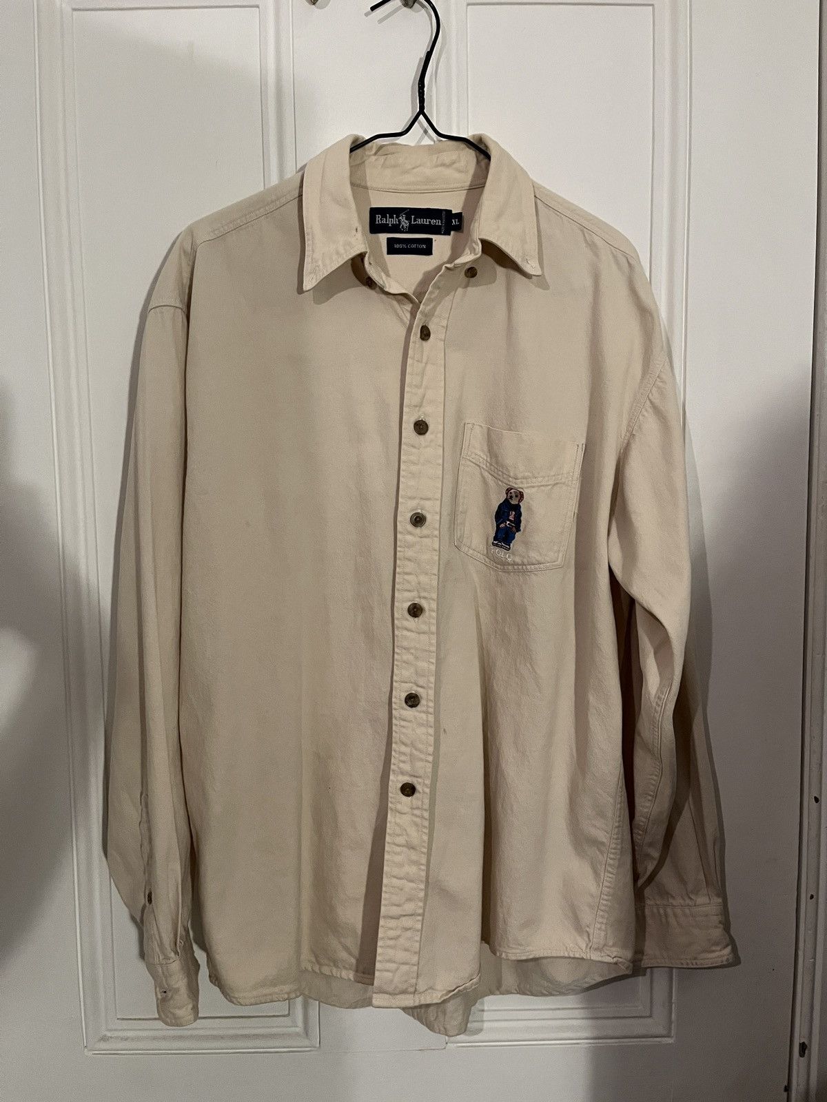 Polo Ralph Lauren Vintage Ralph Lauren long sleeve button up shirt Size US XL / EU 56 / 4 - 1 Thumbnail