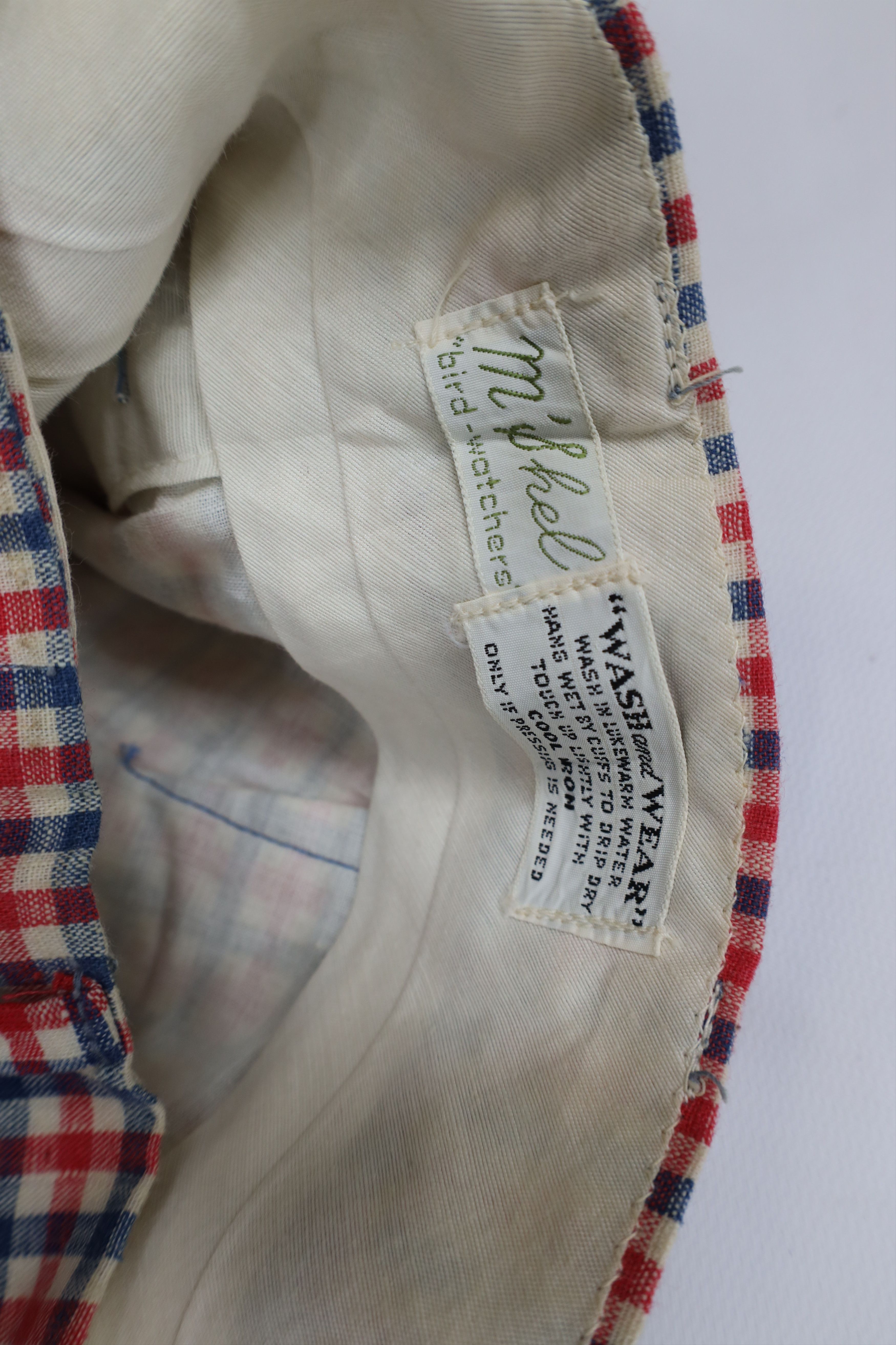 Vintage Vintage 50s 60s Bermuda Chino Shorts Gingham Plaid USA Size 26" / US 2 / IT 38 - 8 Thumbnail