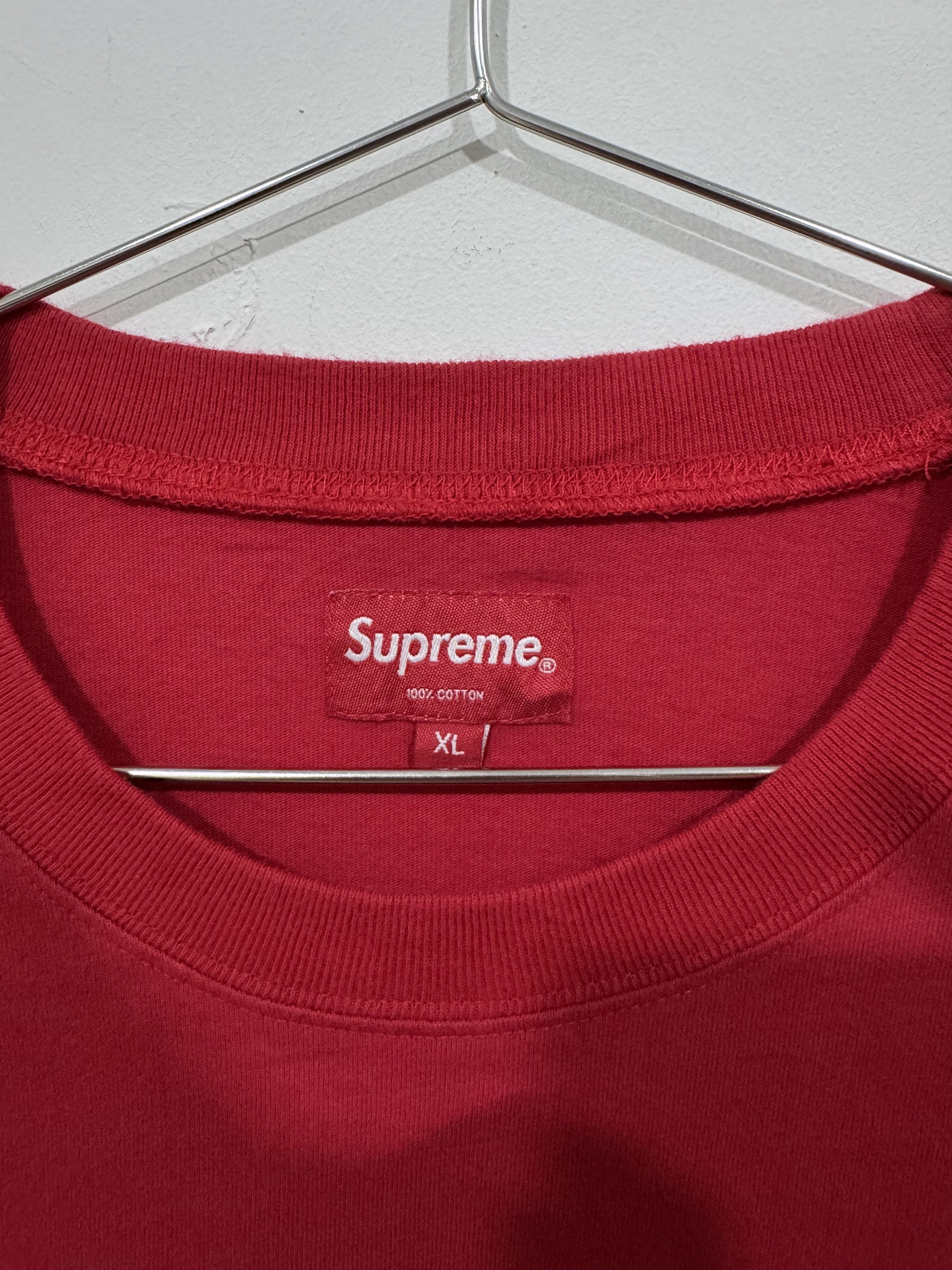 Supreme F/W 2018 Supreme Vertical Logo Stripe Long Sleeve Tee Size US XL / EU 56 / 4 - 2 Thumbnail
