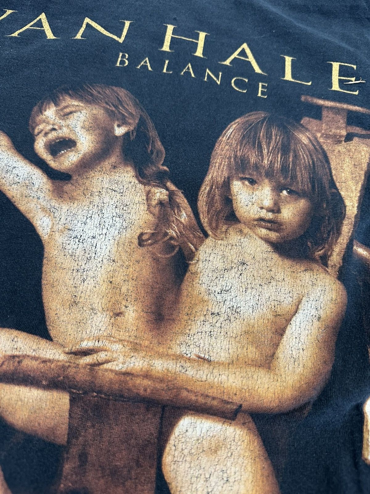 Band Tees Vintage Van halen balance tour 1995 t shirt Size US XL / EU 56 / 4 - 3 Thumbnail
