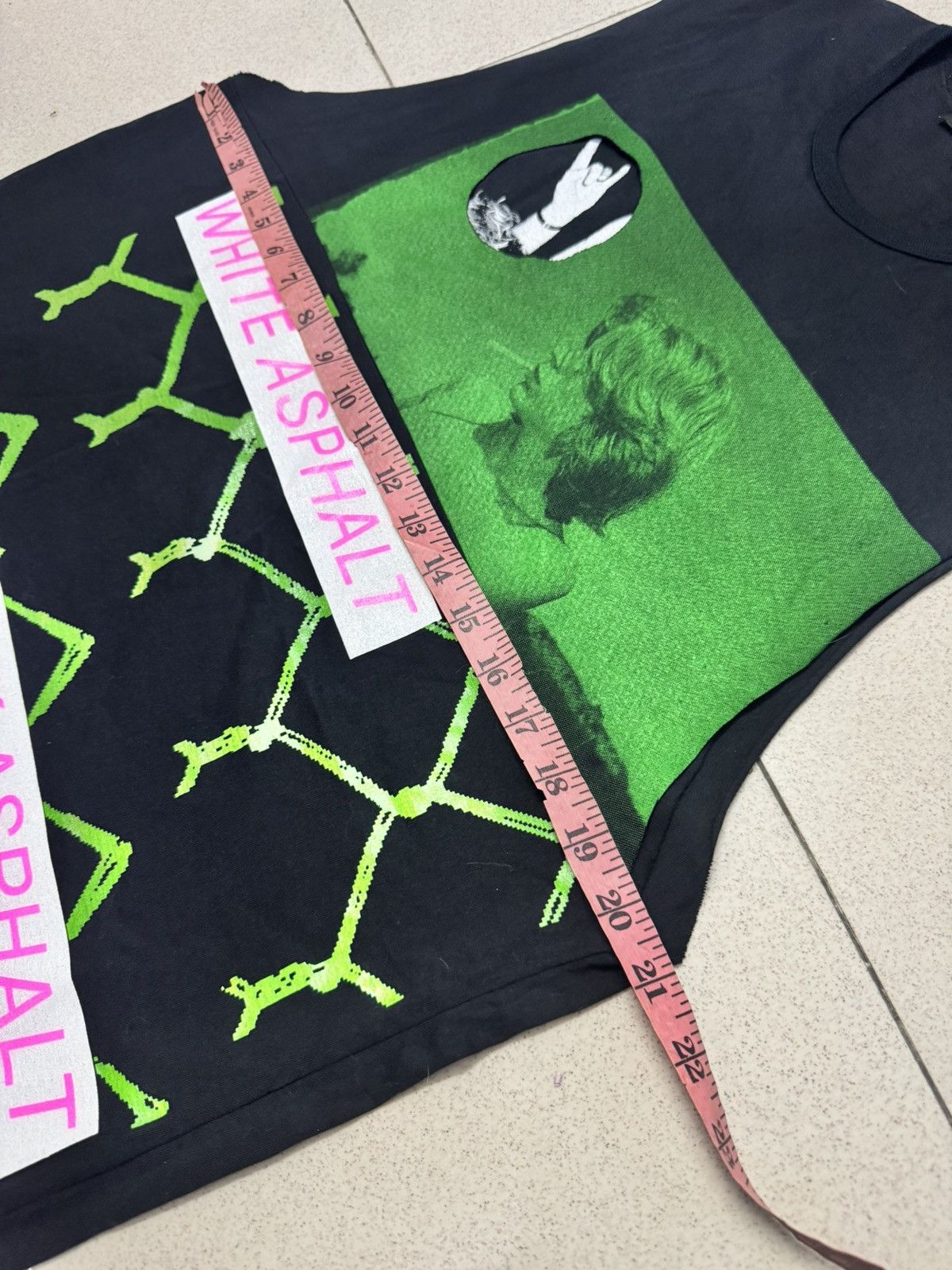 Raf Simons RAF SIMONS SS2003 CONSUMED WHITE BLACK ASPHALT SHIRT Size US M / EU 48-50 / 2 - 7 Thumbnail